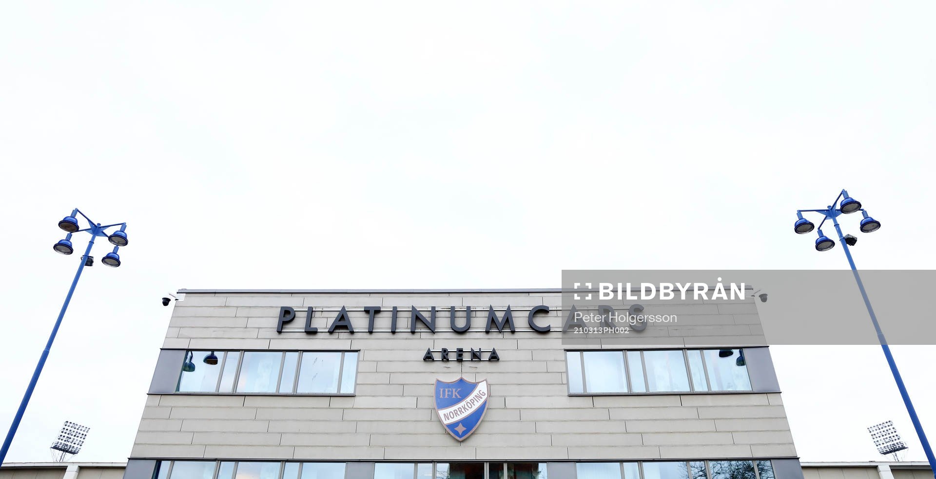 Platinumcars Arena före fotbollsmatchen i Svenska Cupen