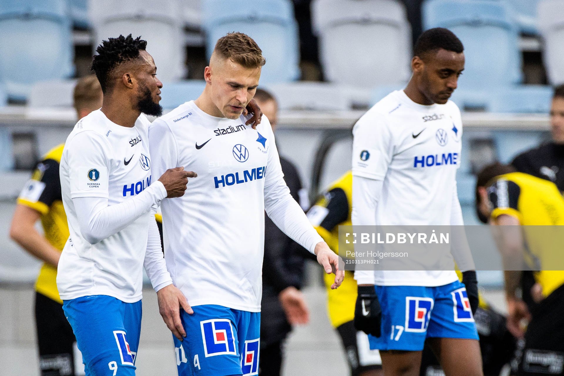 IFK Norrköpings Samuel Adegbenro och Marco Lund Nielsen