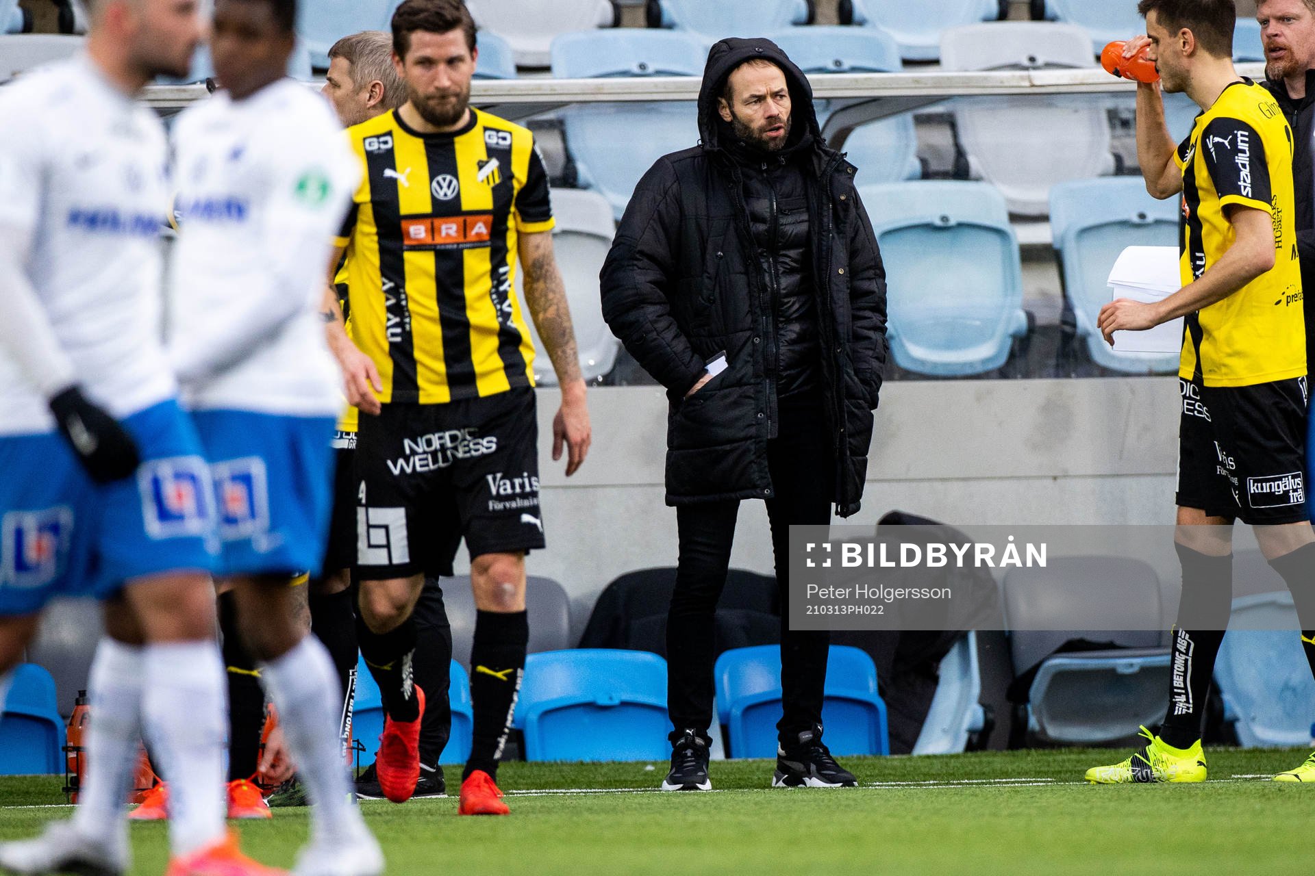Häckens tränare Andreas Alm