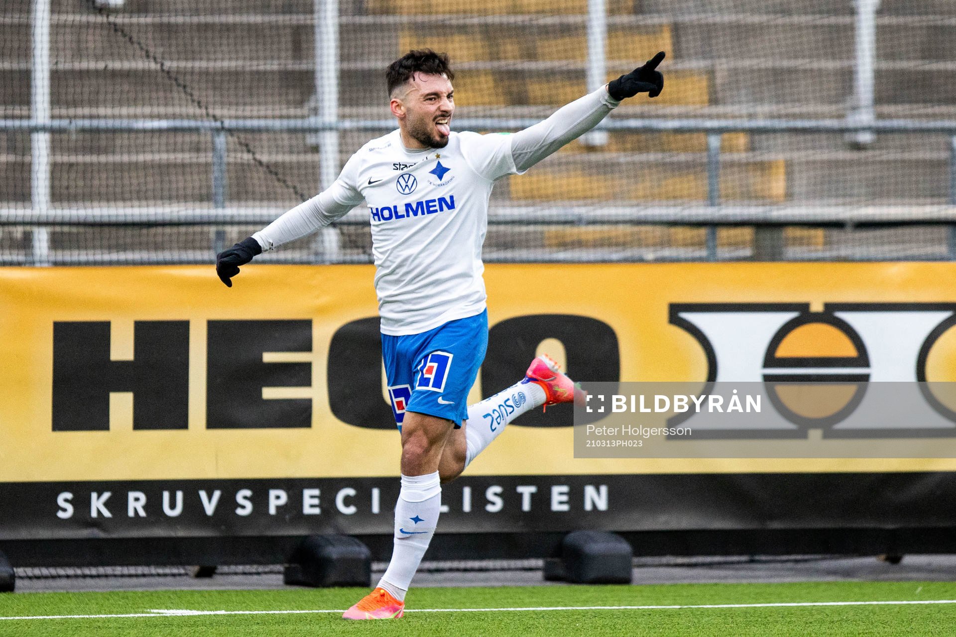 IFK Norrköpings Sead Haksabanovic jublar