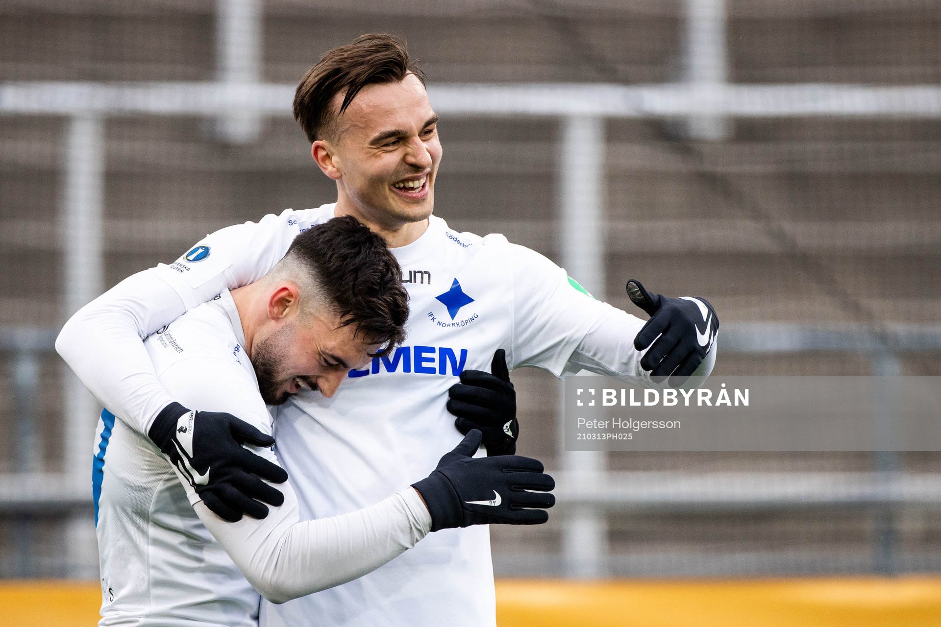 IFK Norrköpings Sead Haksabanovic och Henrik Castegren