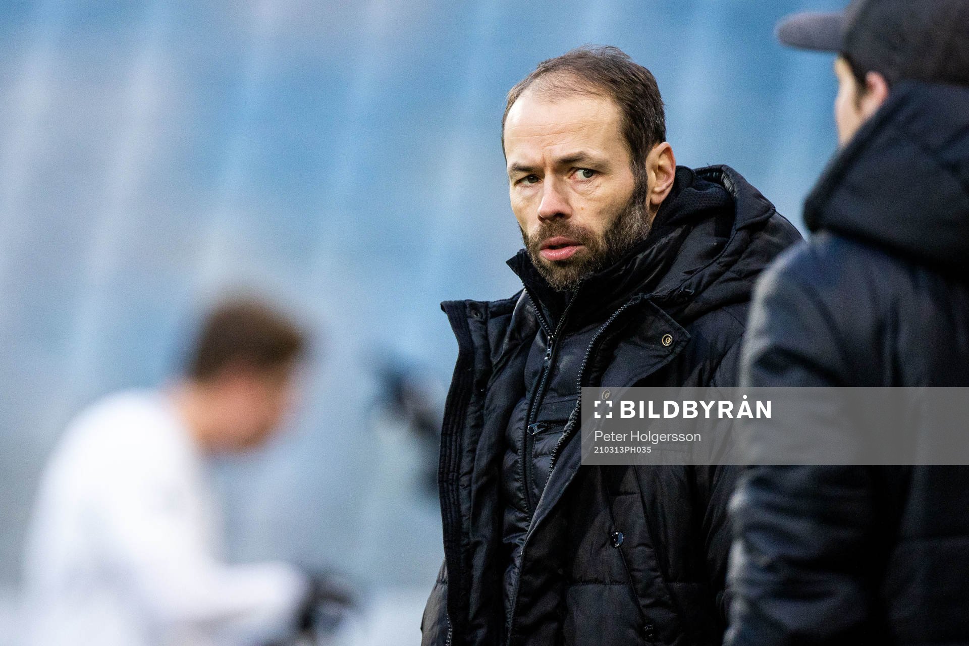 Häckens tränare Andreas Alm