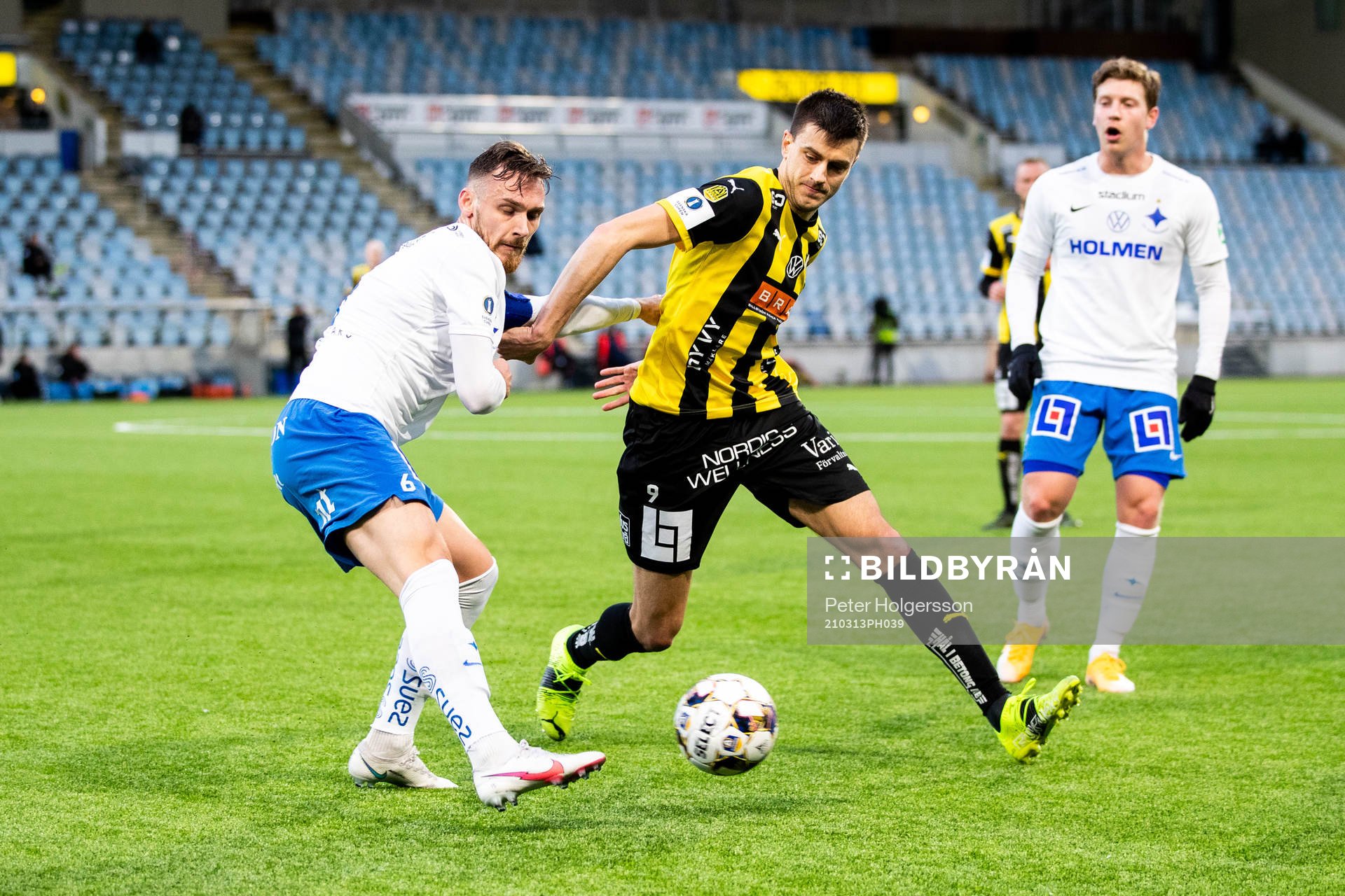 IFK Norrköpings Linus Wahlqvist och Häckens Alexander