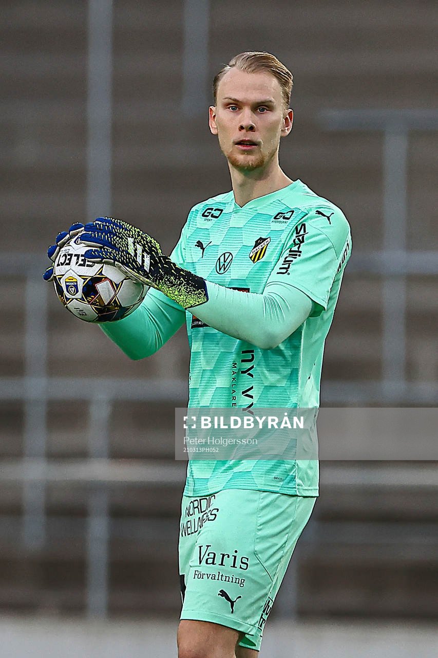 Häckens målvakt Pontus Dahlberg