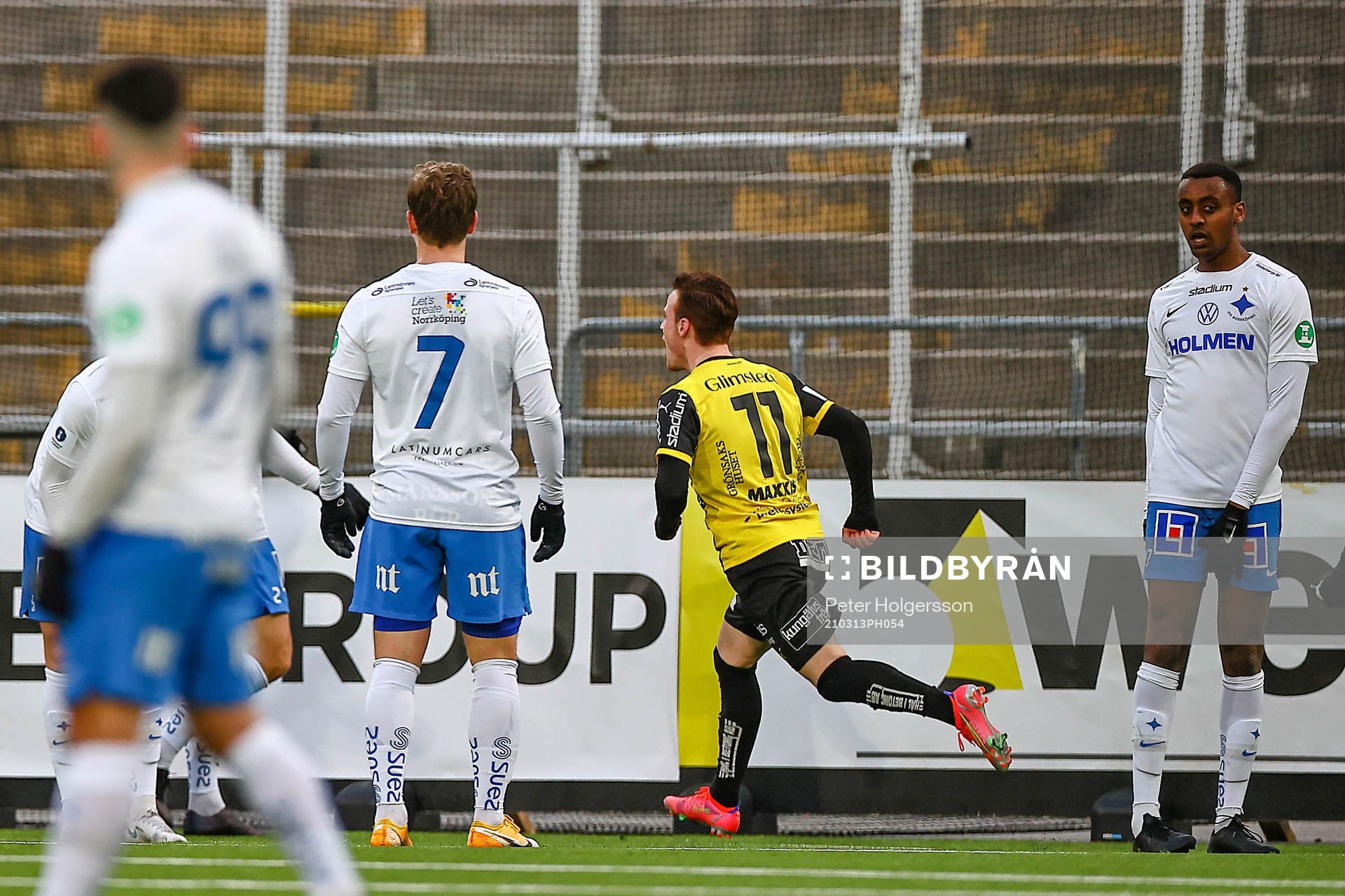Häckens Tobias Heintz jublar