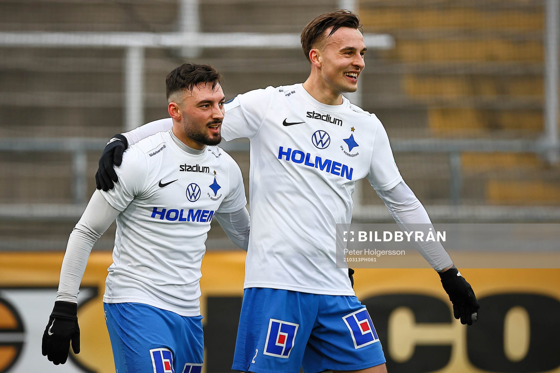 IFK Norrköpings Sead Haksabanovic och Henrik Castegren