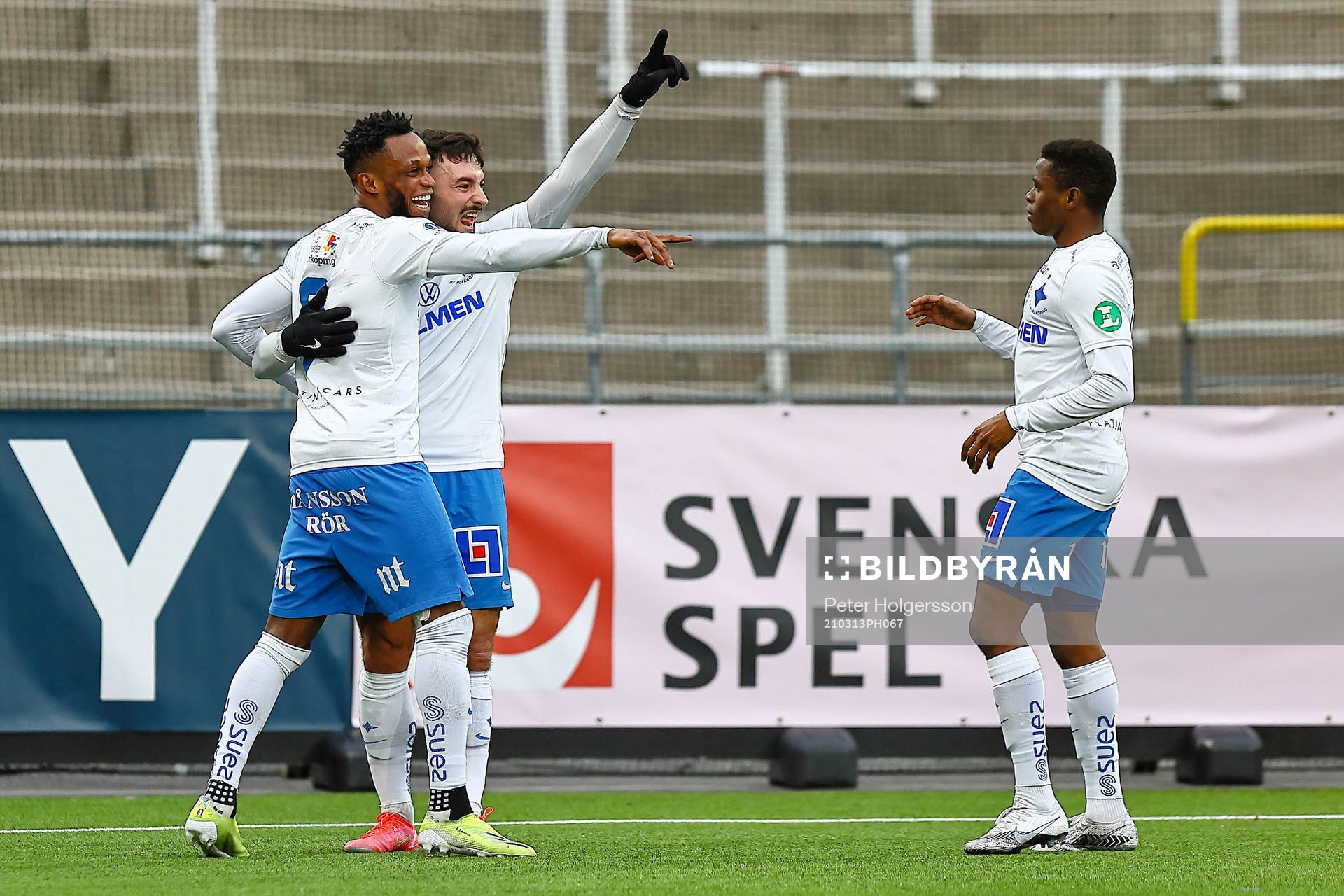 IFK Norrköpings Samuel Adegbenro, Sead Haksabanovic och