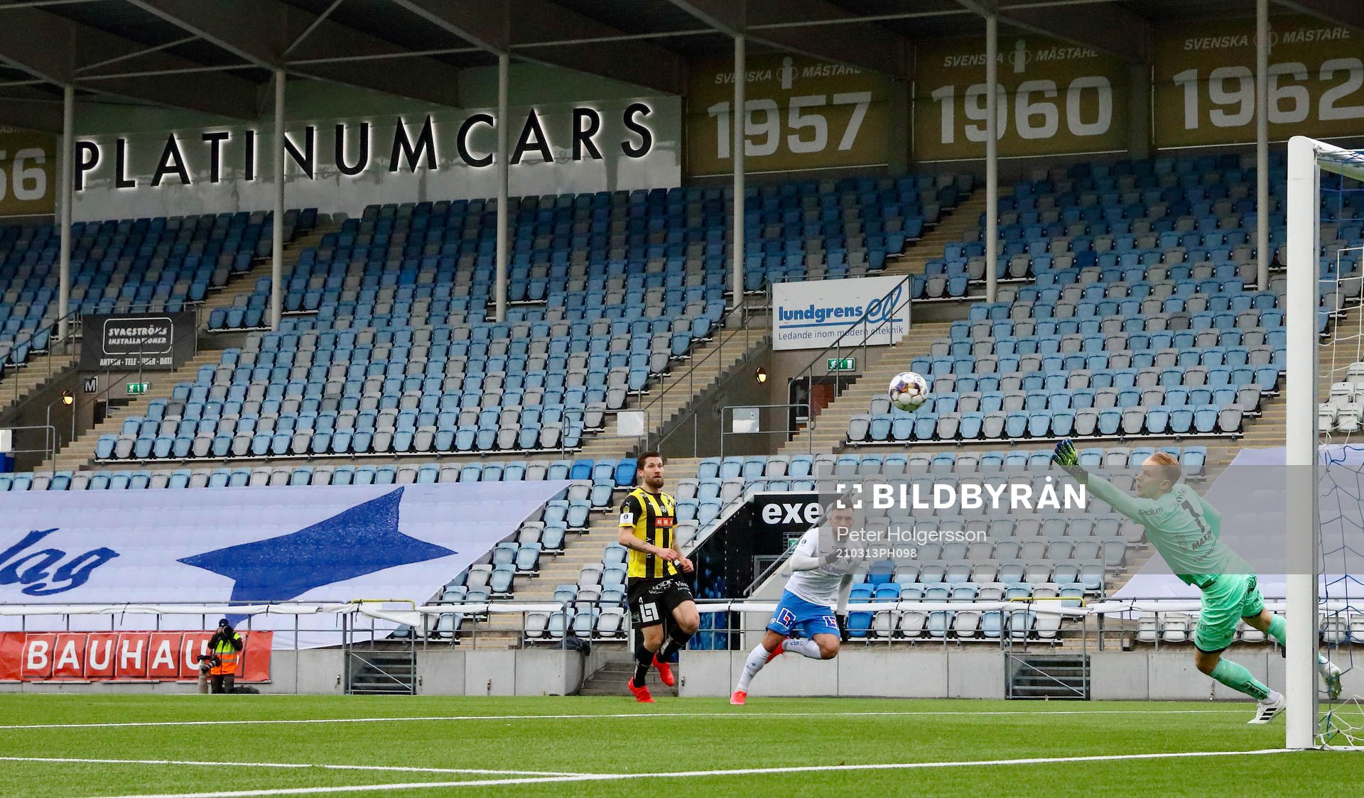 Mål 2-1 av IFK Norrköpings Sead Haksabanovic förbi