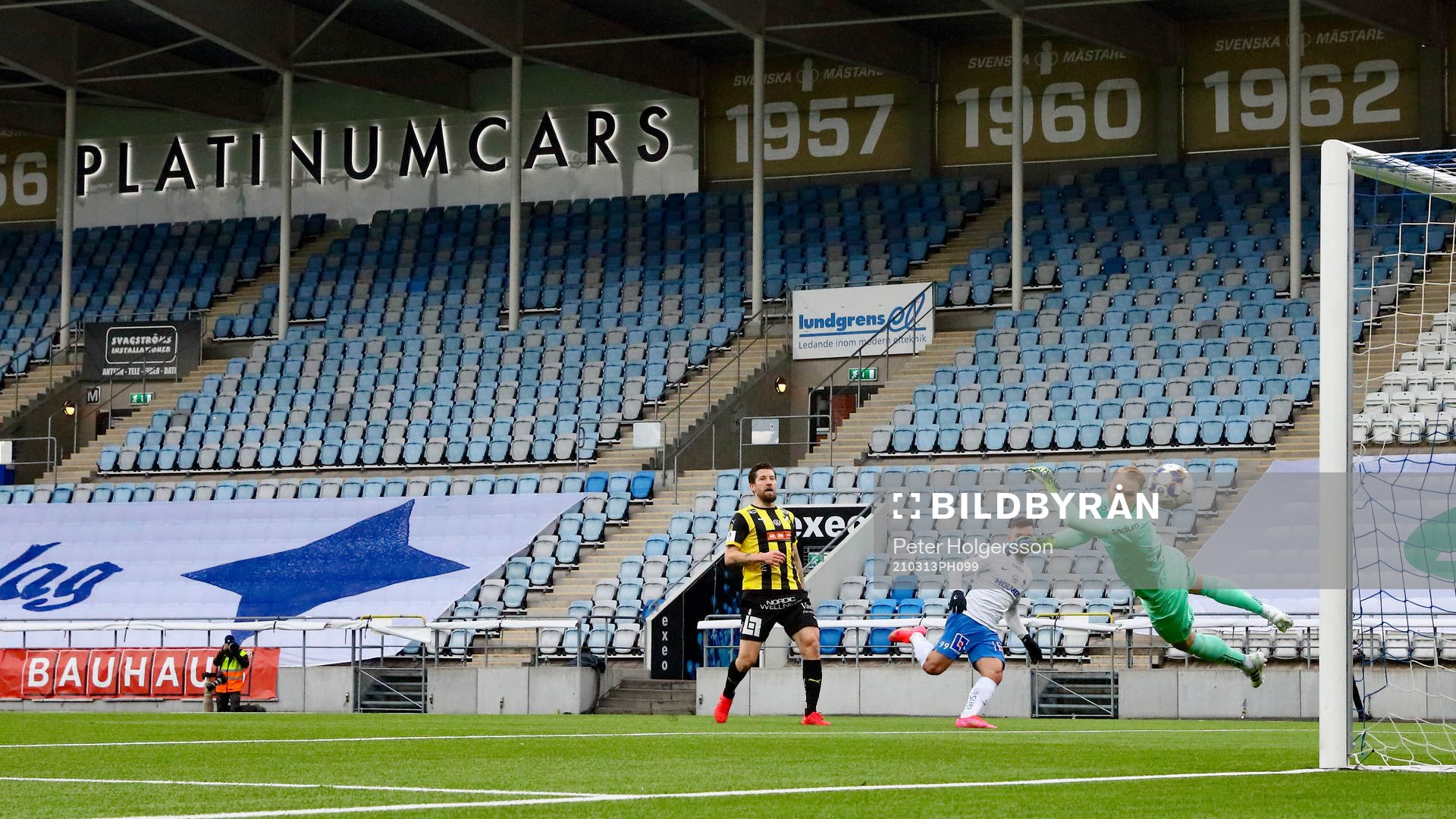 Mål 2-1 av IFK Norrköpings Sead Haksabanovic förbi