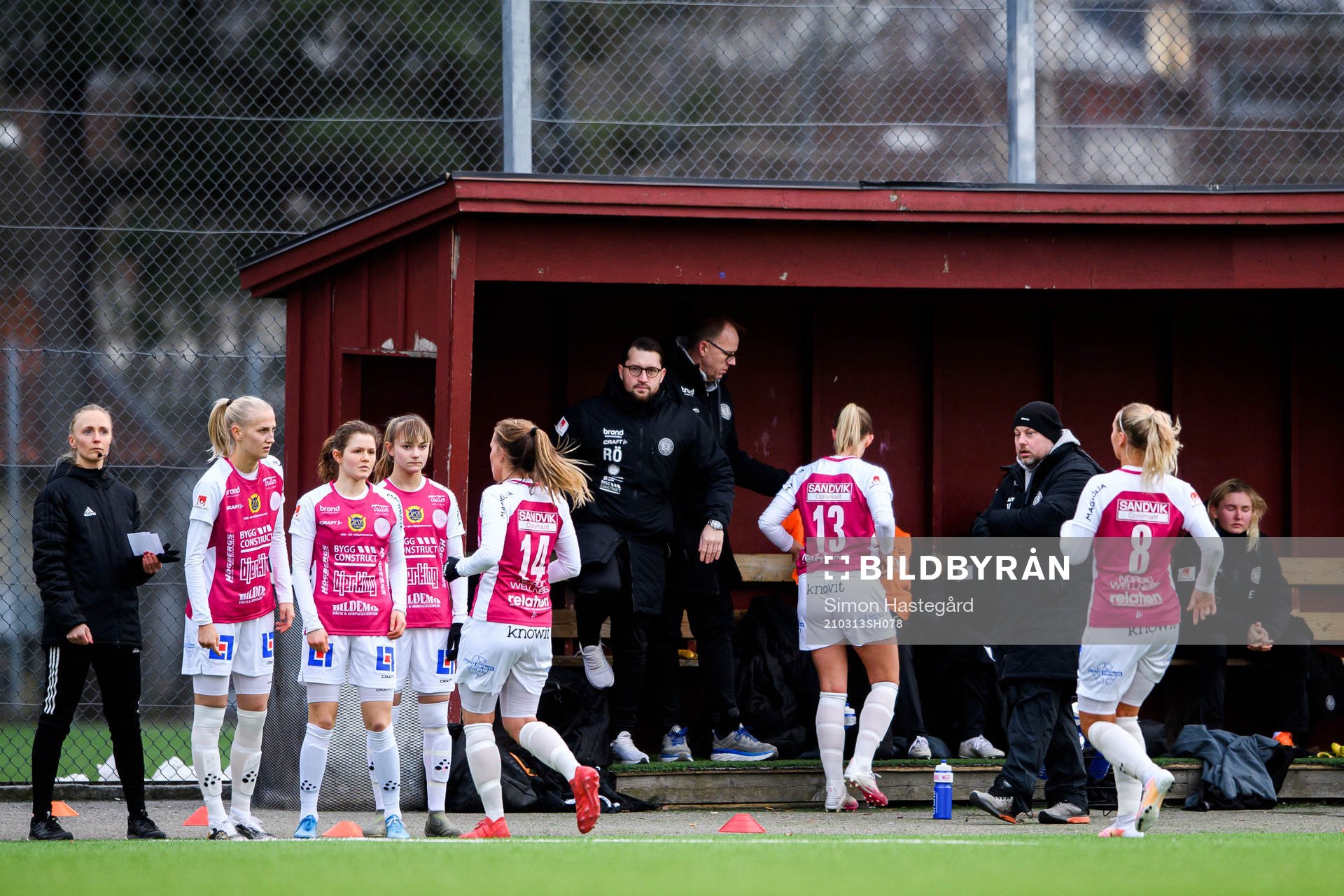 Uppsalas Hanna Persson, Jennifer Askebrand och Moa Öhman