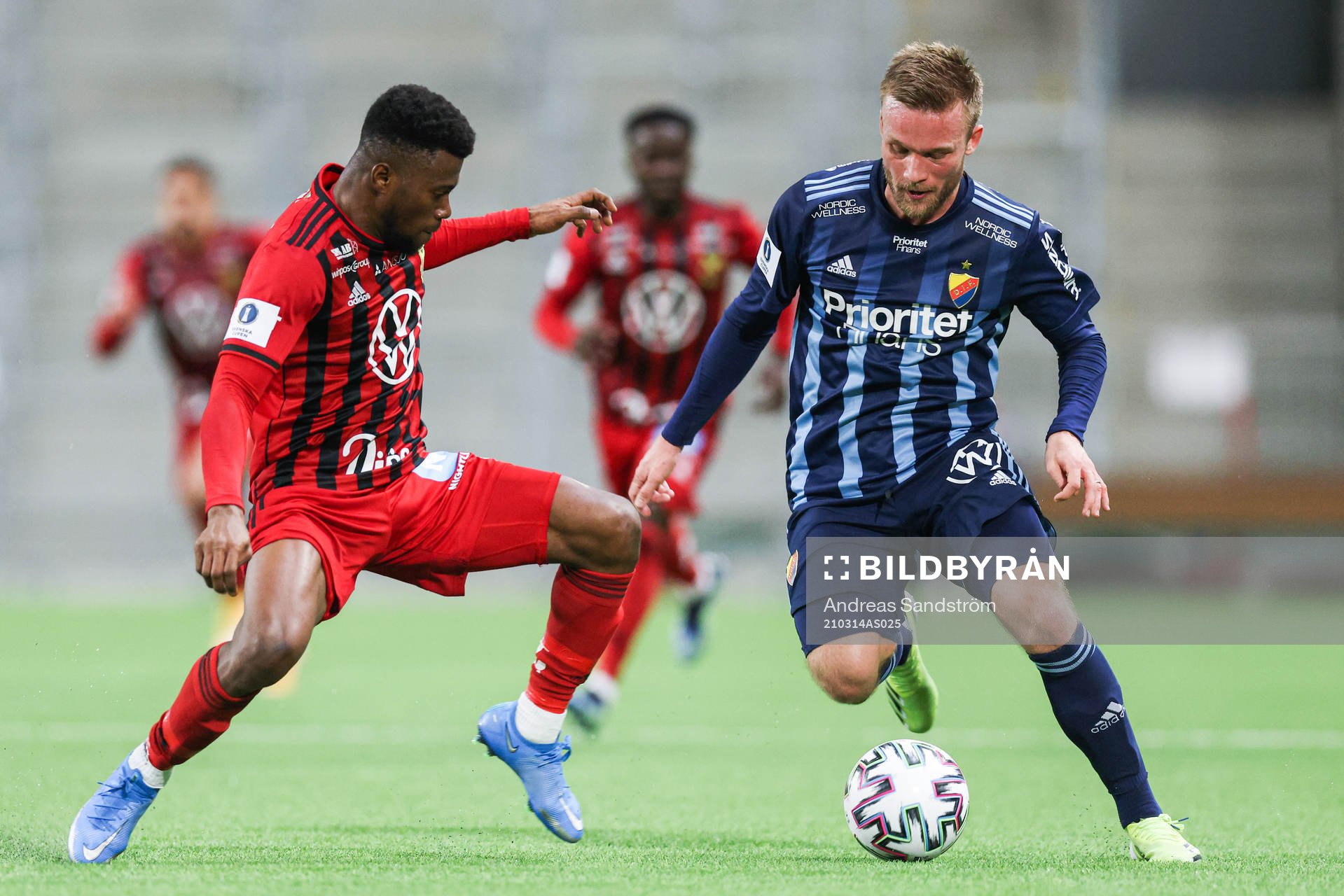 Östersunds Kalpi Wilfried Ouattara och Djurgårdens