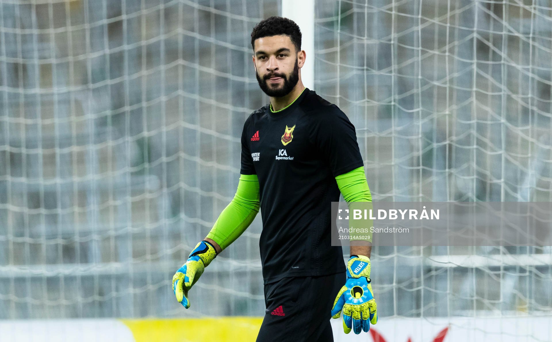 Östersunds målvakt Sixten Mohlin