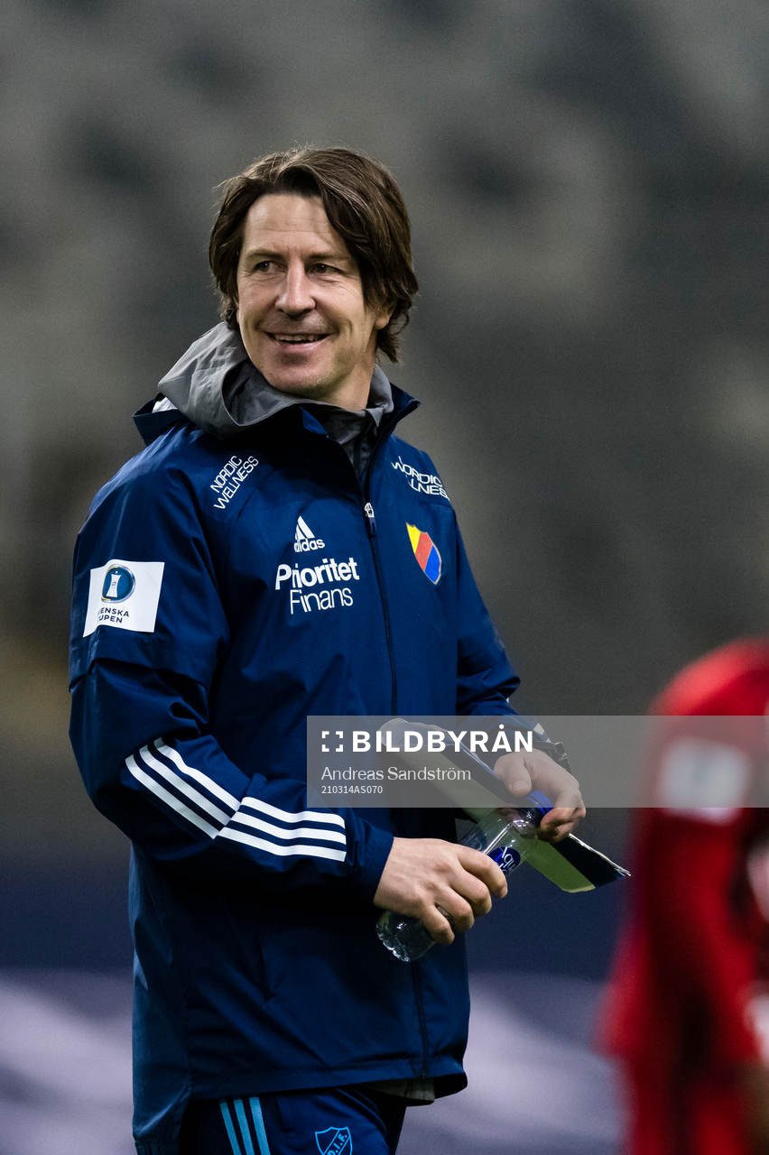 Djurgårdens tränare Thomas Lagerlöf