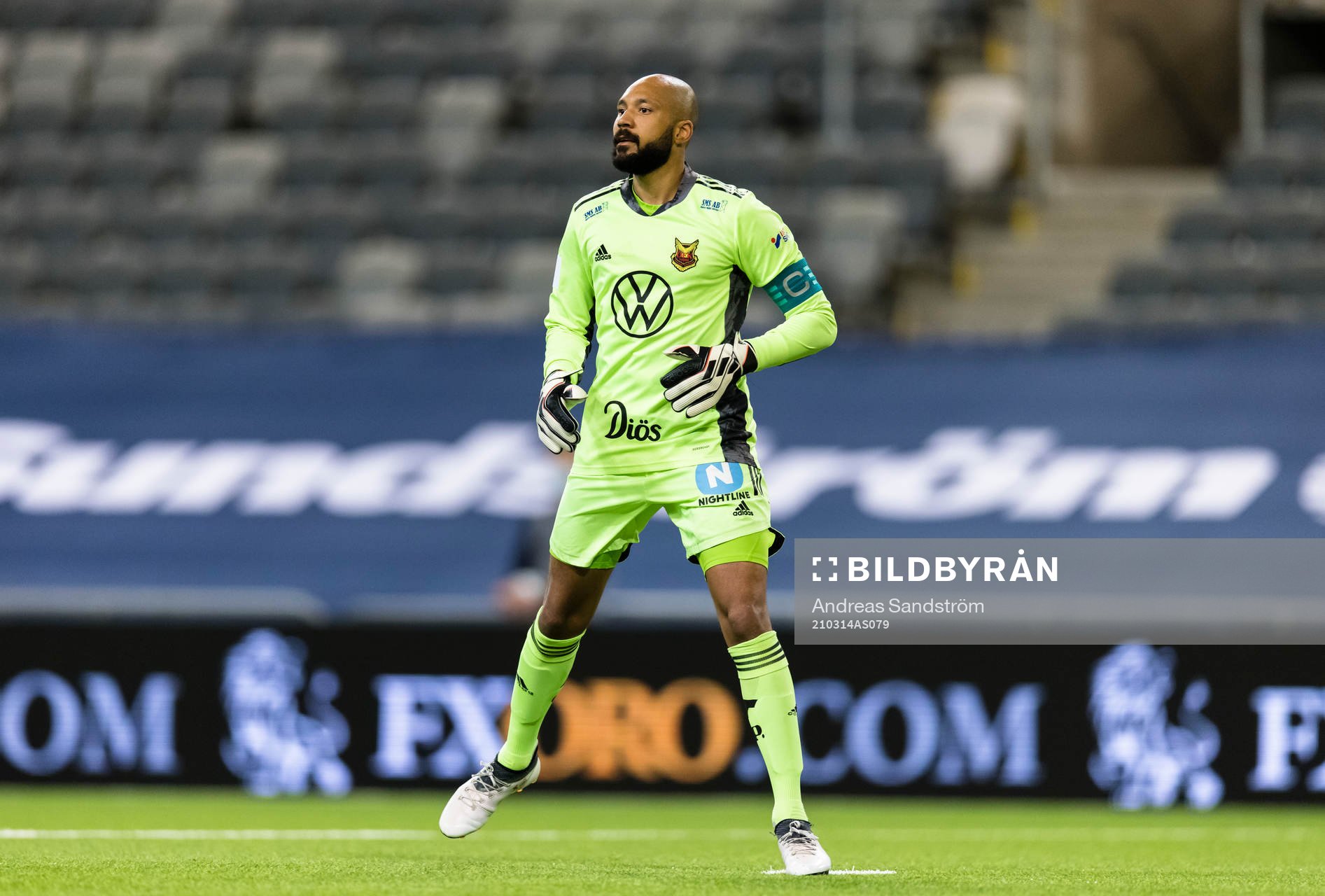Östersunds målvakt Aly Keita
