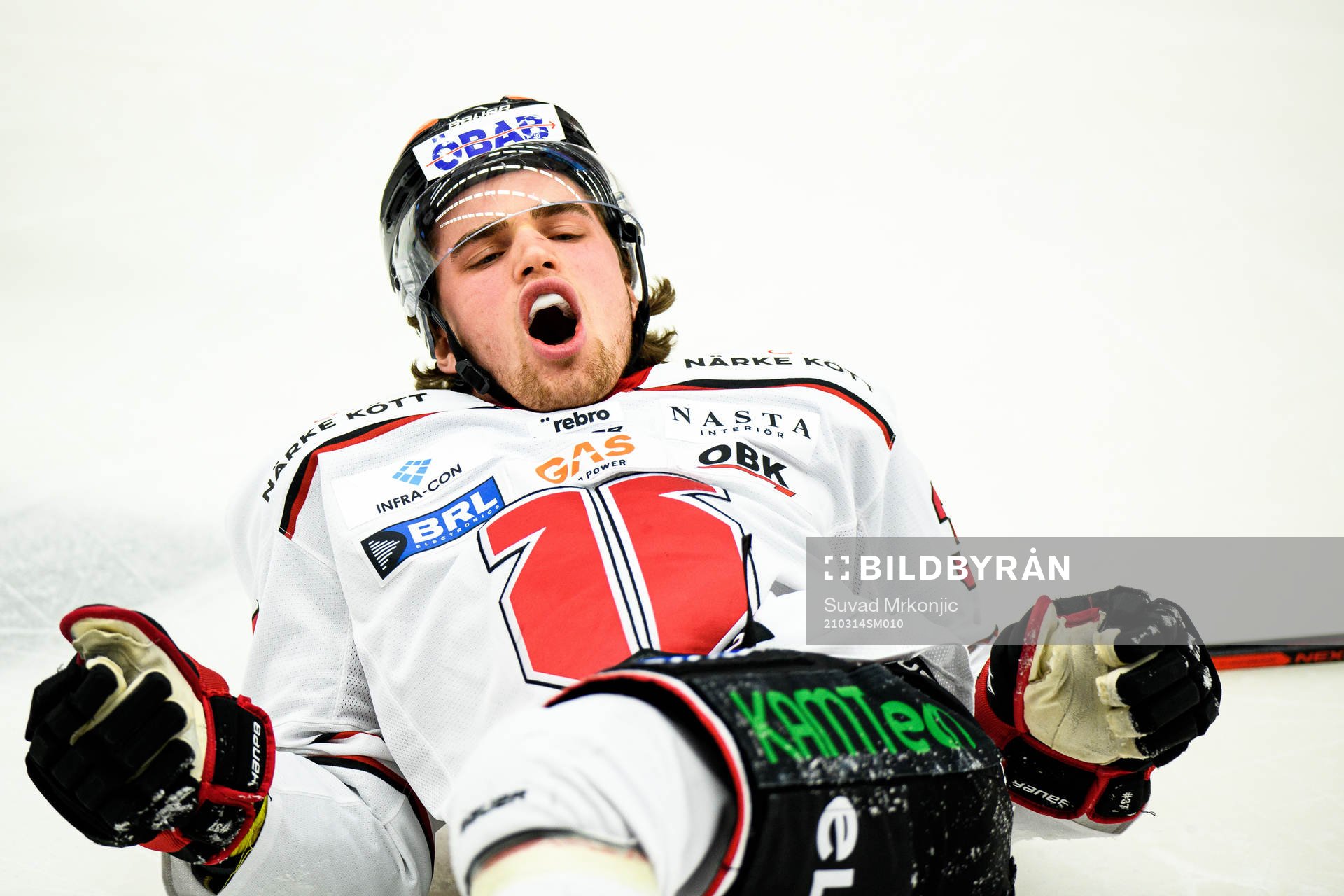 Örebros Glenn Gustafsson har ont