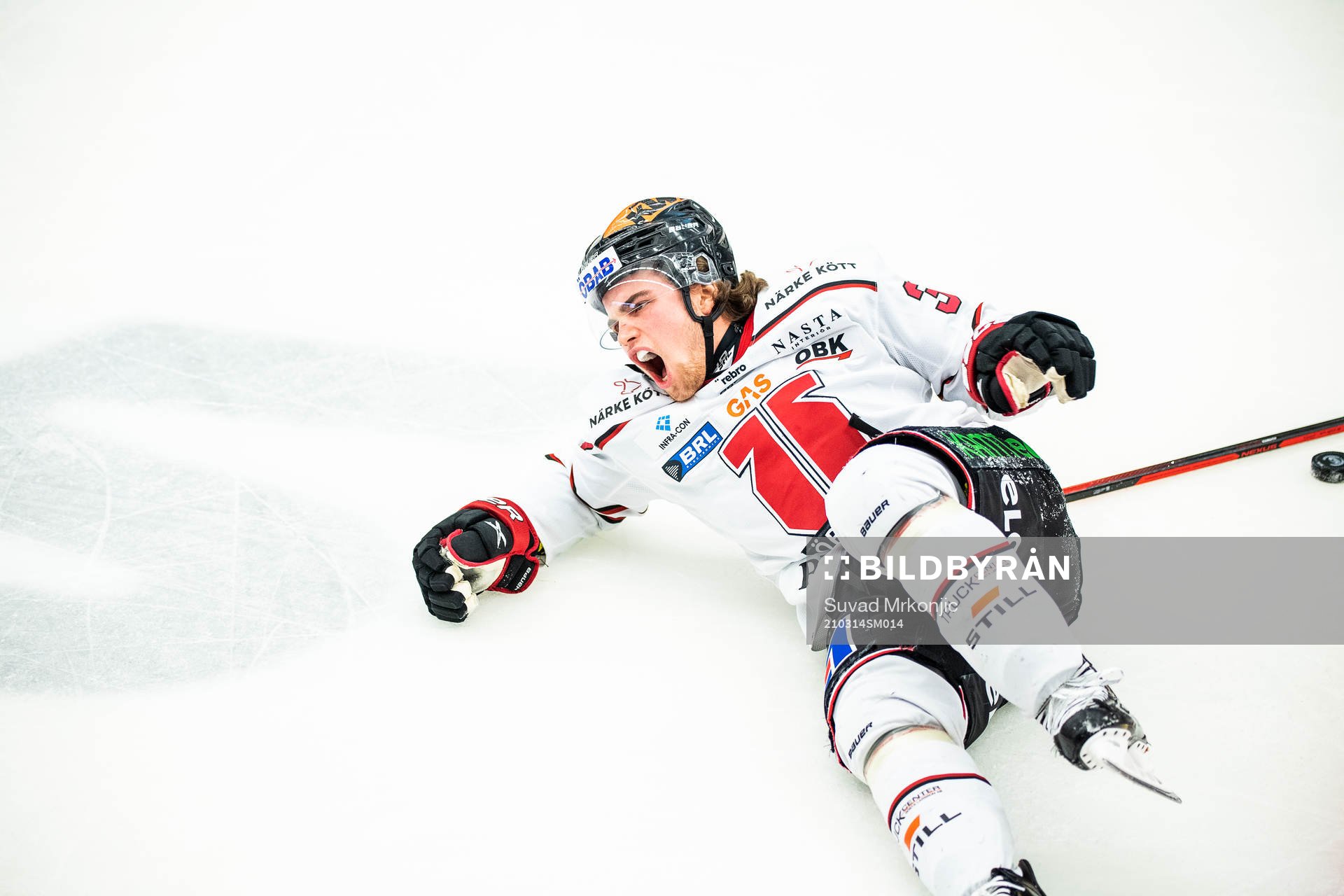 Örebros Glenn Gustafsson har ont
