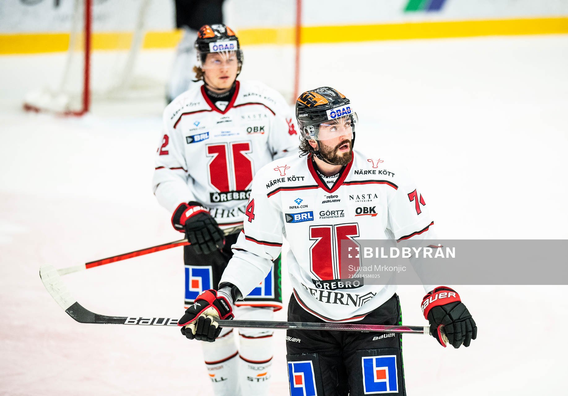 Örebros Nick Ebert och Robin Salo