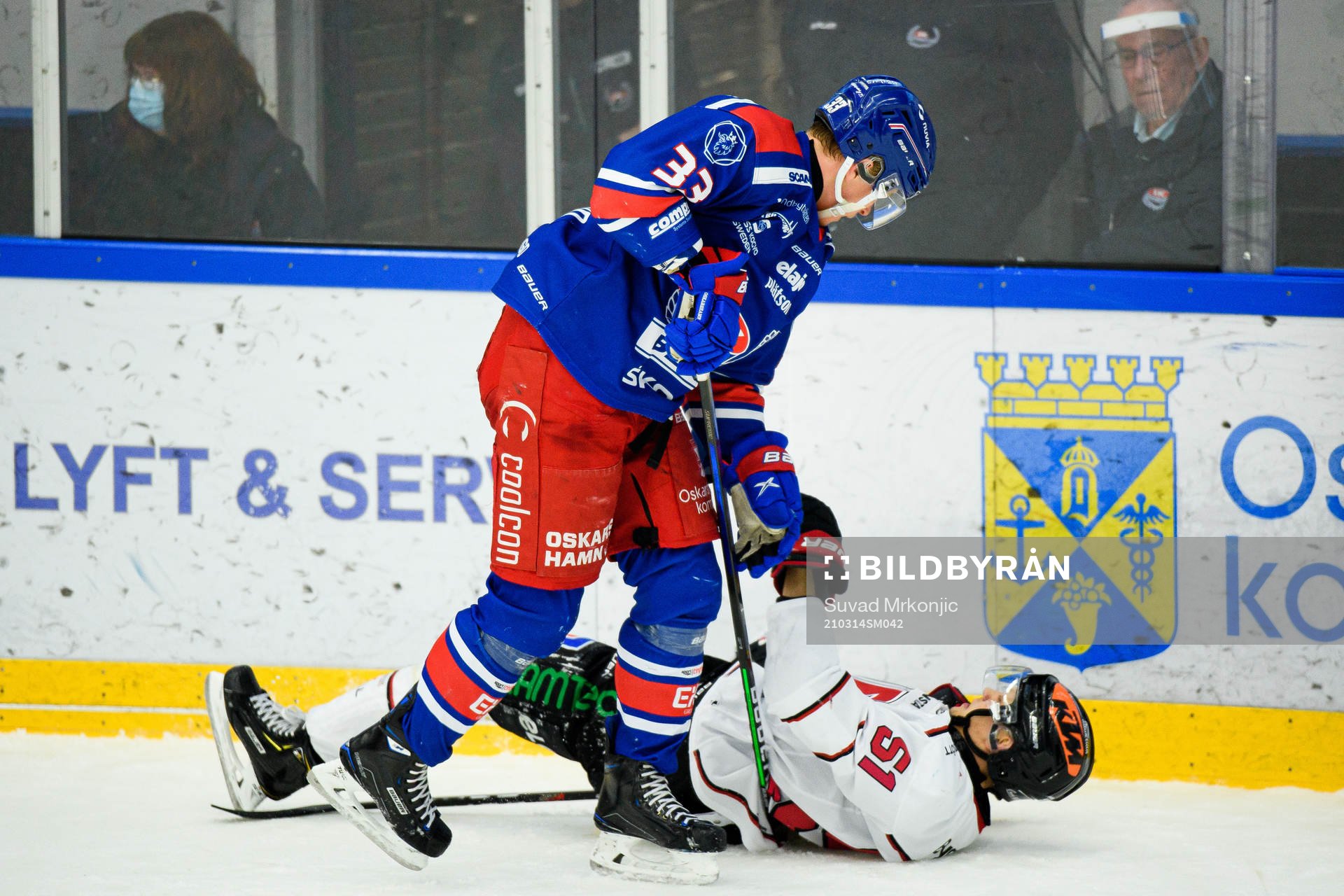 Oskarshamns Filiph Engsund och Örebros Kristian Näkyvä