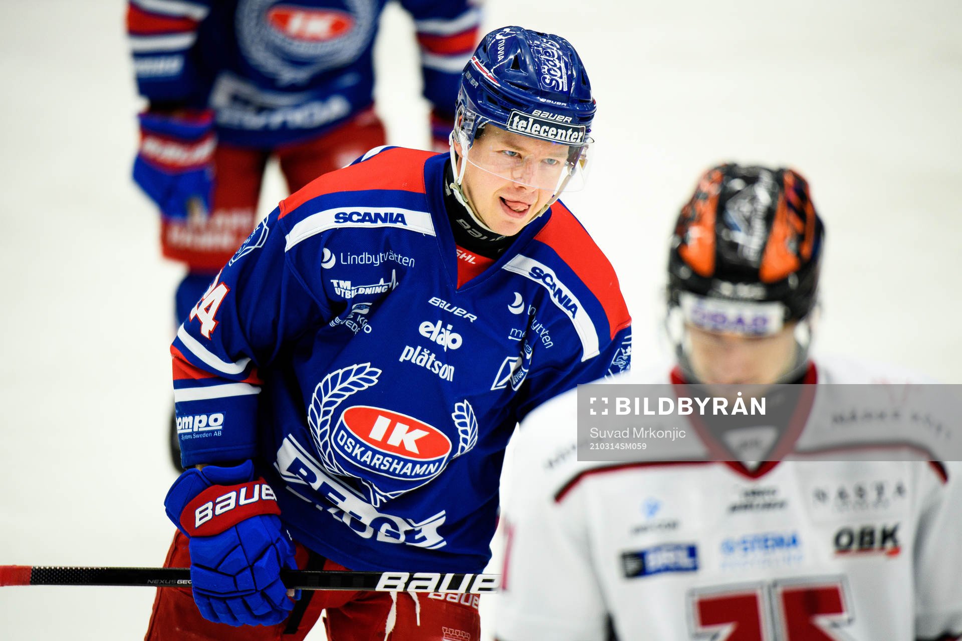 Oskarshamns Kim Strömberg jublar