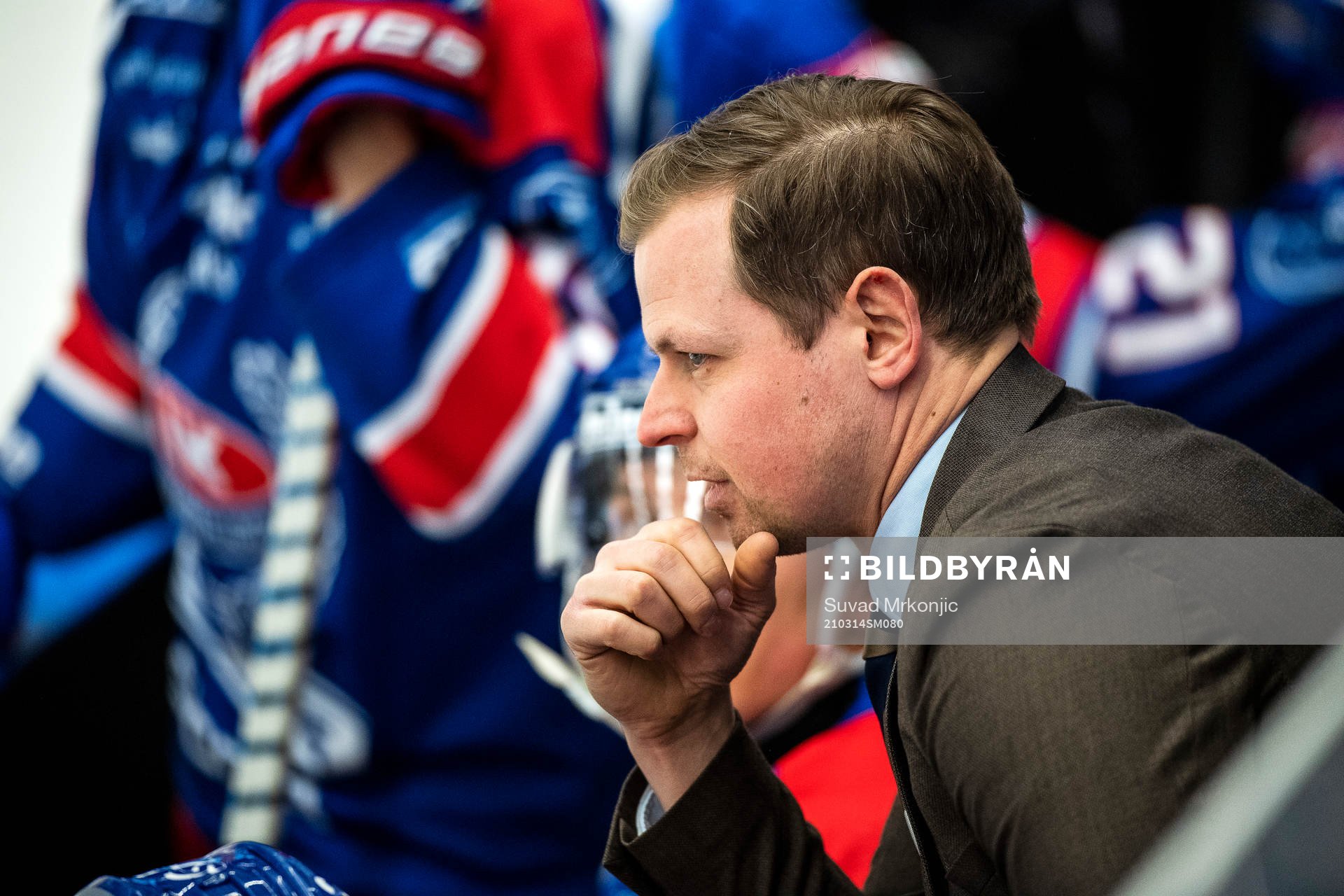 Oskarshamns tränare Martin Filander