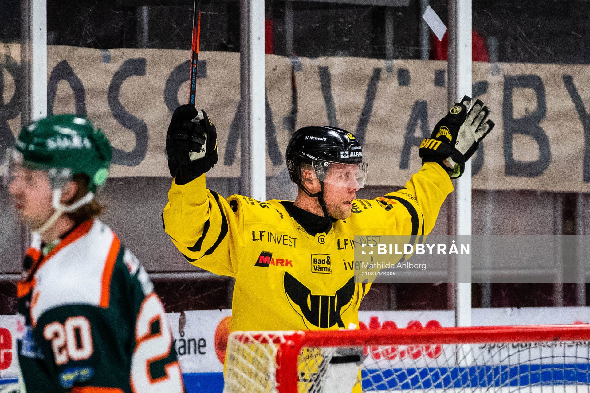 Västerås Fredrik Johansson jublar