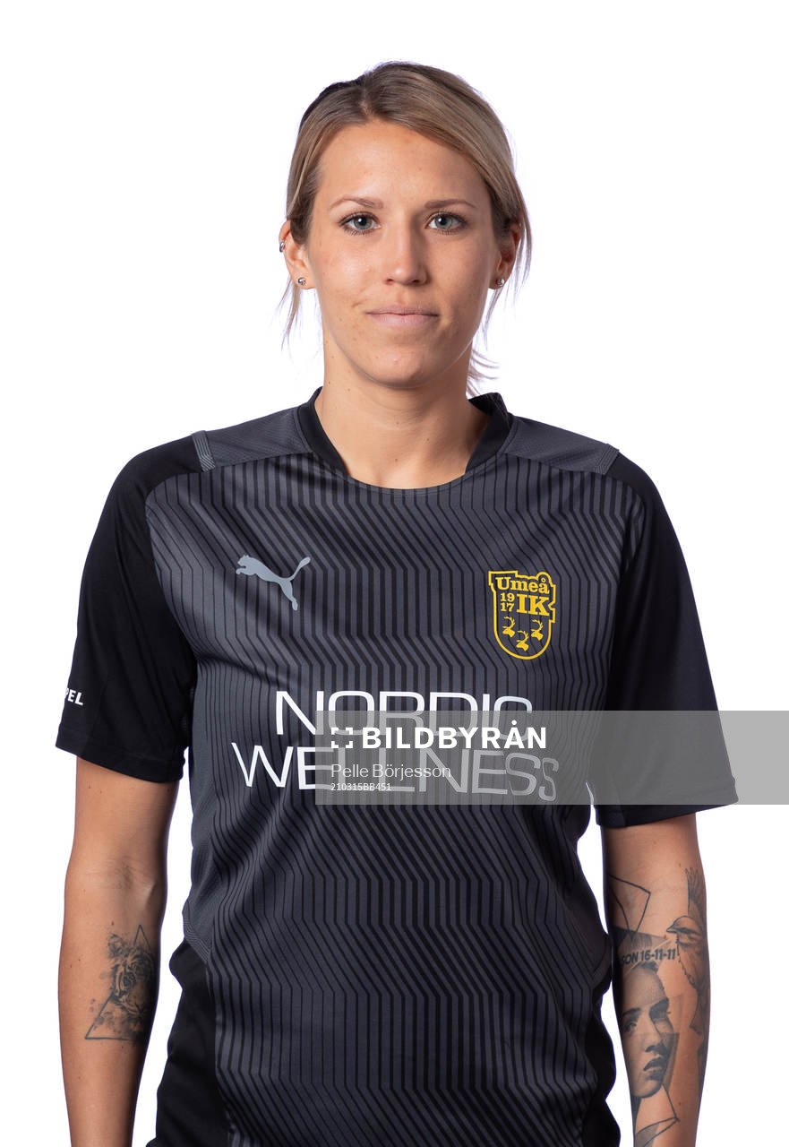 Umeås målvaktstränare Mikaela Jacobson