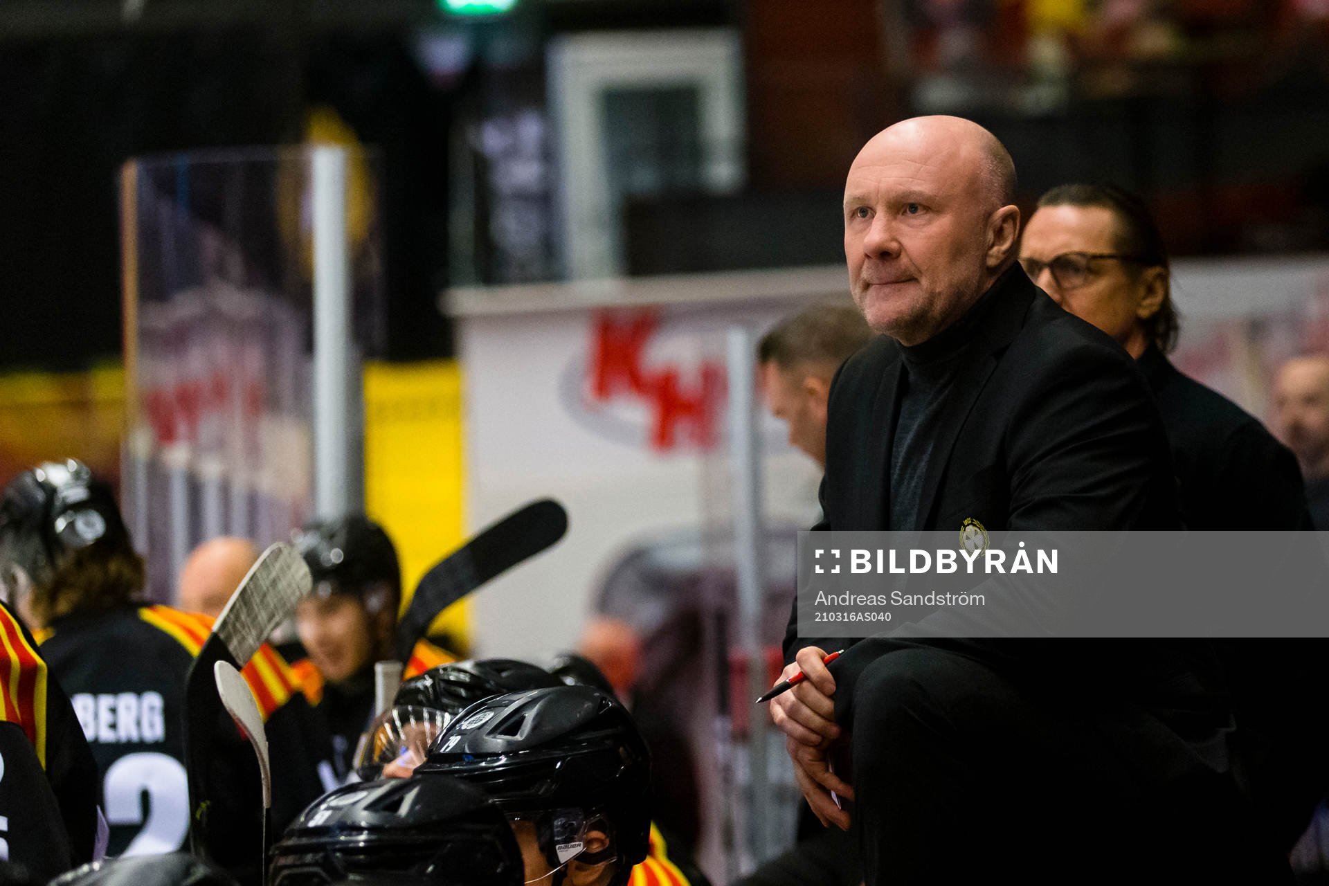 Brynäs tränare Peter Andersson