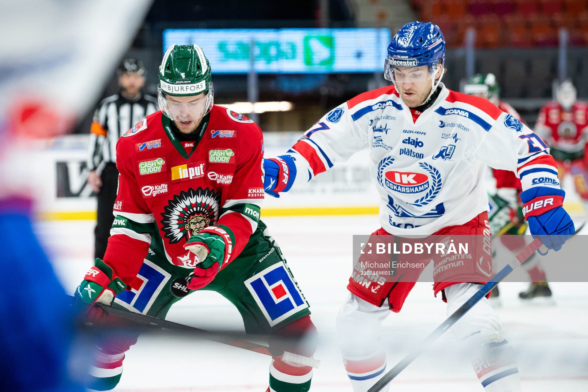 Frölundas Filip Johansson och Oskarshamns JC Lipon