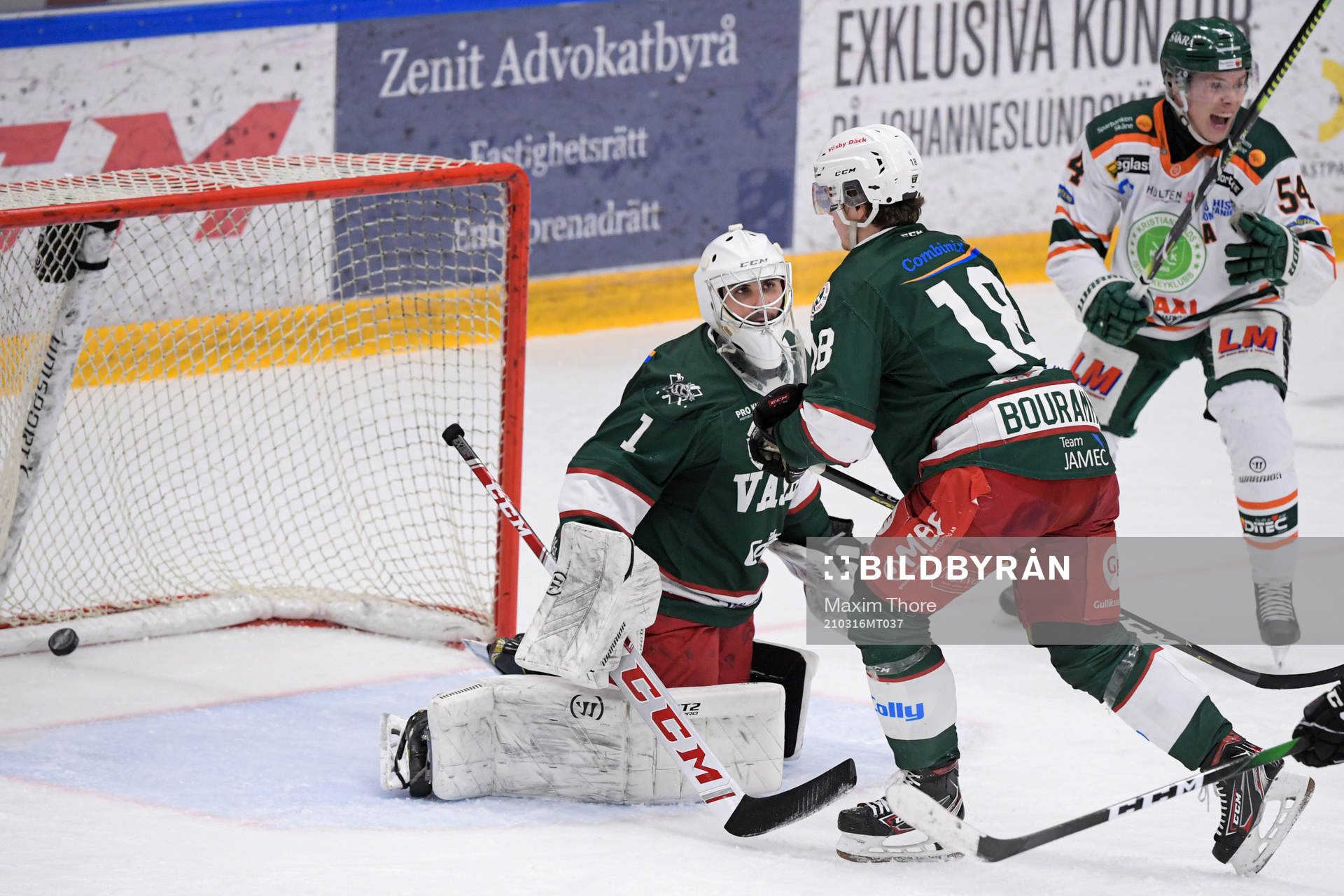 Kristianstads Erik Santesson gör 0-2
