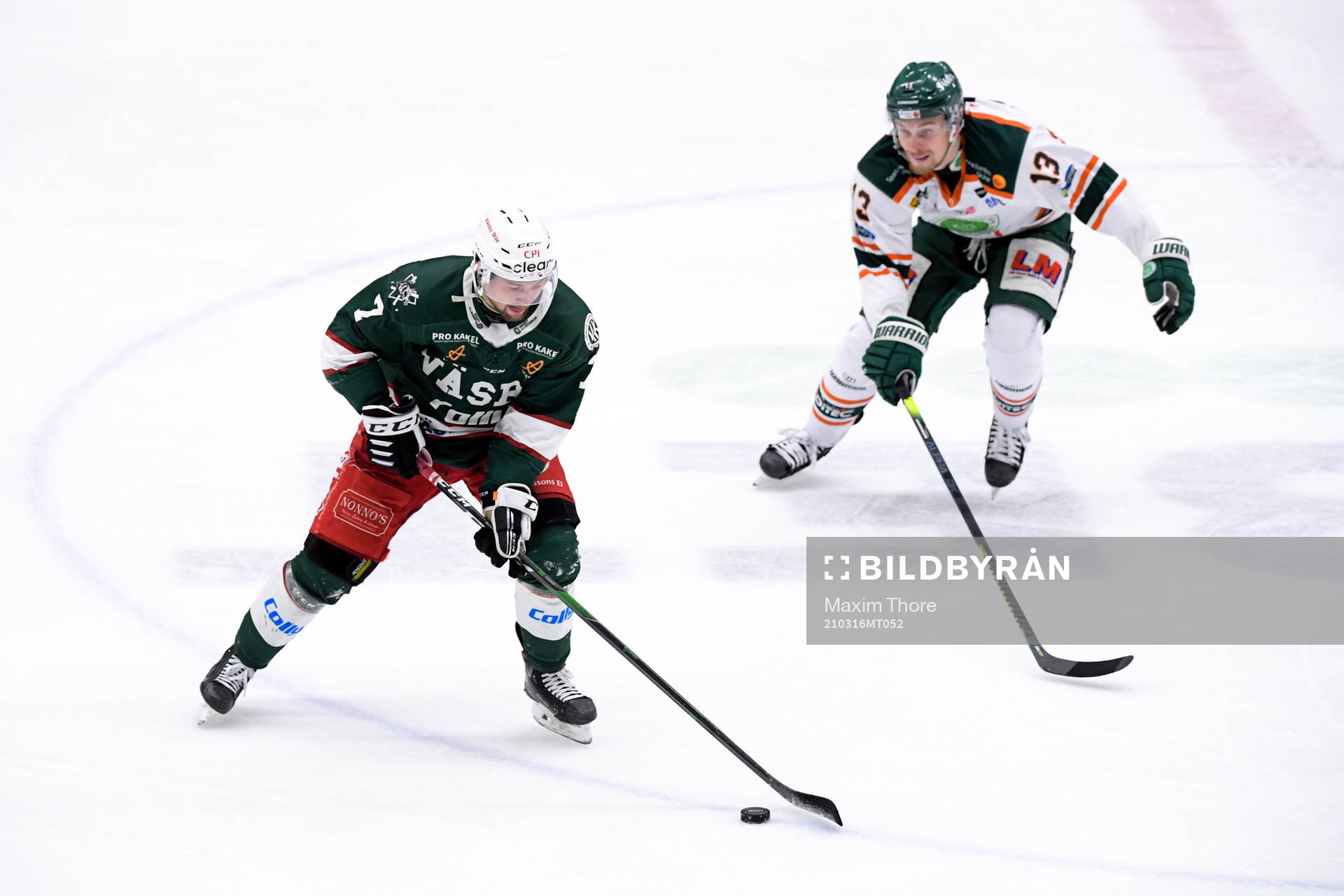 Väsbys Henrik Rommel och Kristianstads Gustav Willman