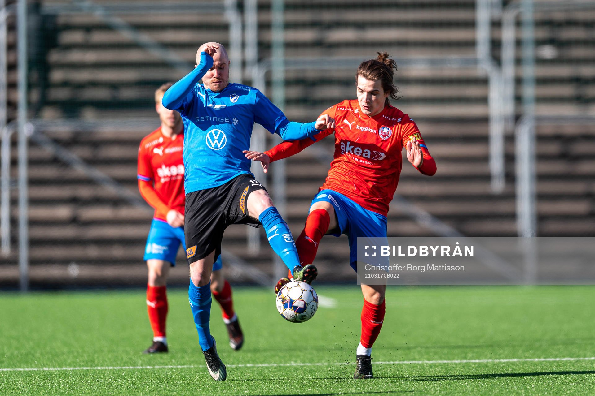Halmstads Simon Lundevall mot Helsingborgs Brandur