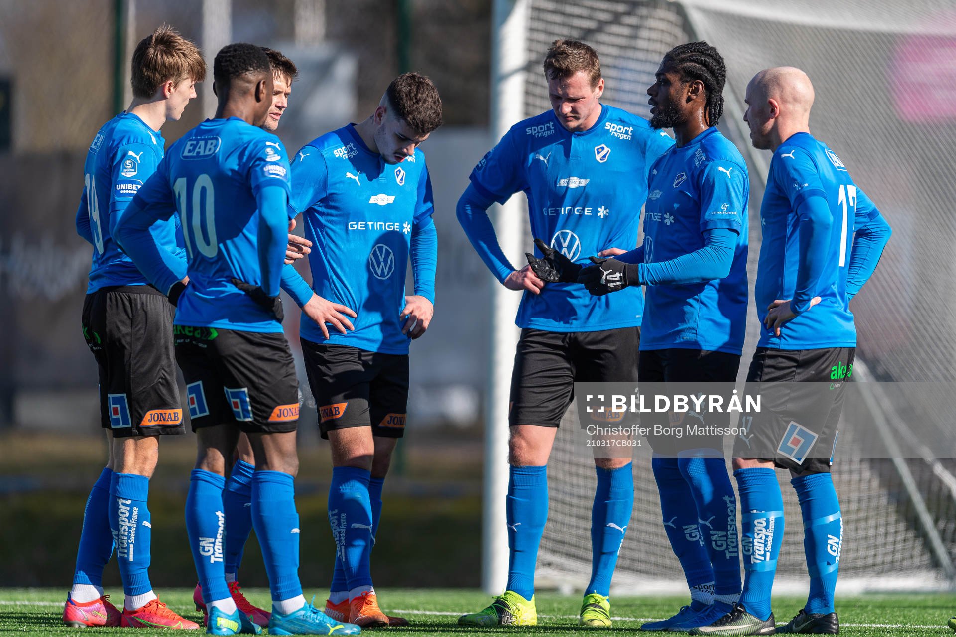 Halmstads spelare samlas