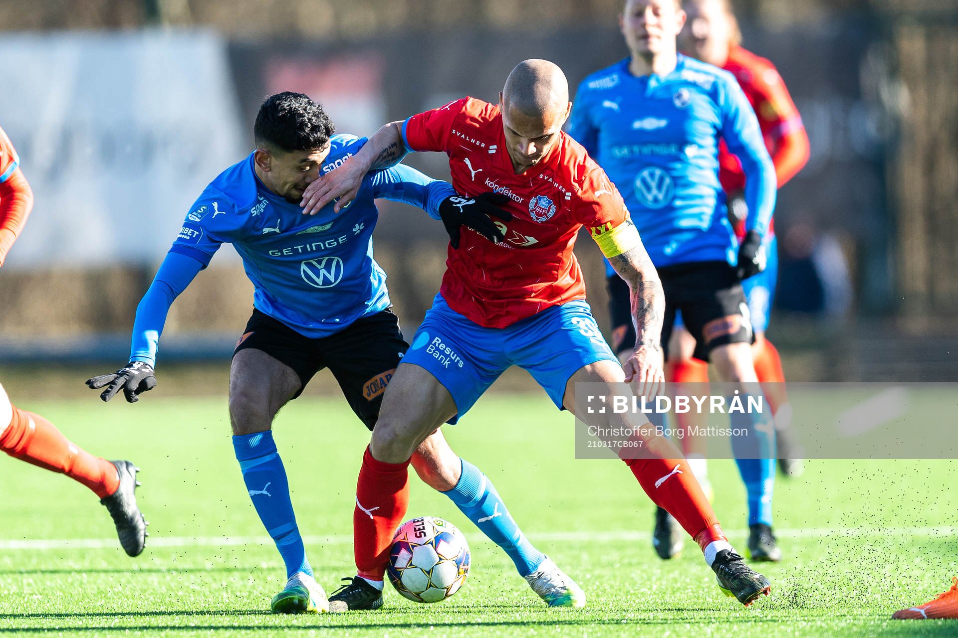 Halmstads Edvin Kurtulus mot Helsingborgs Anthony van