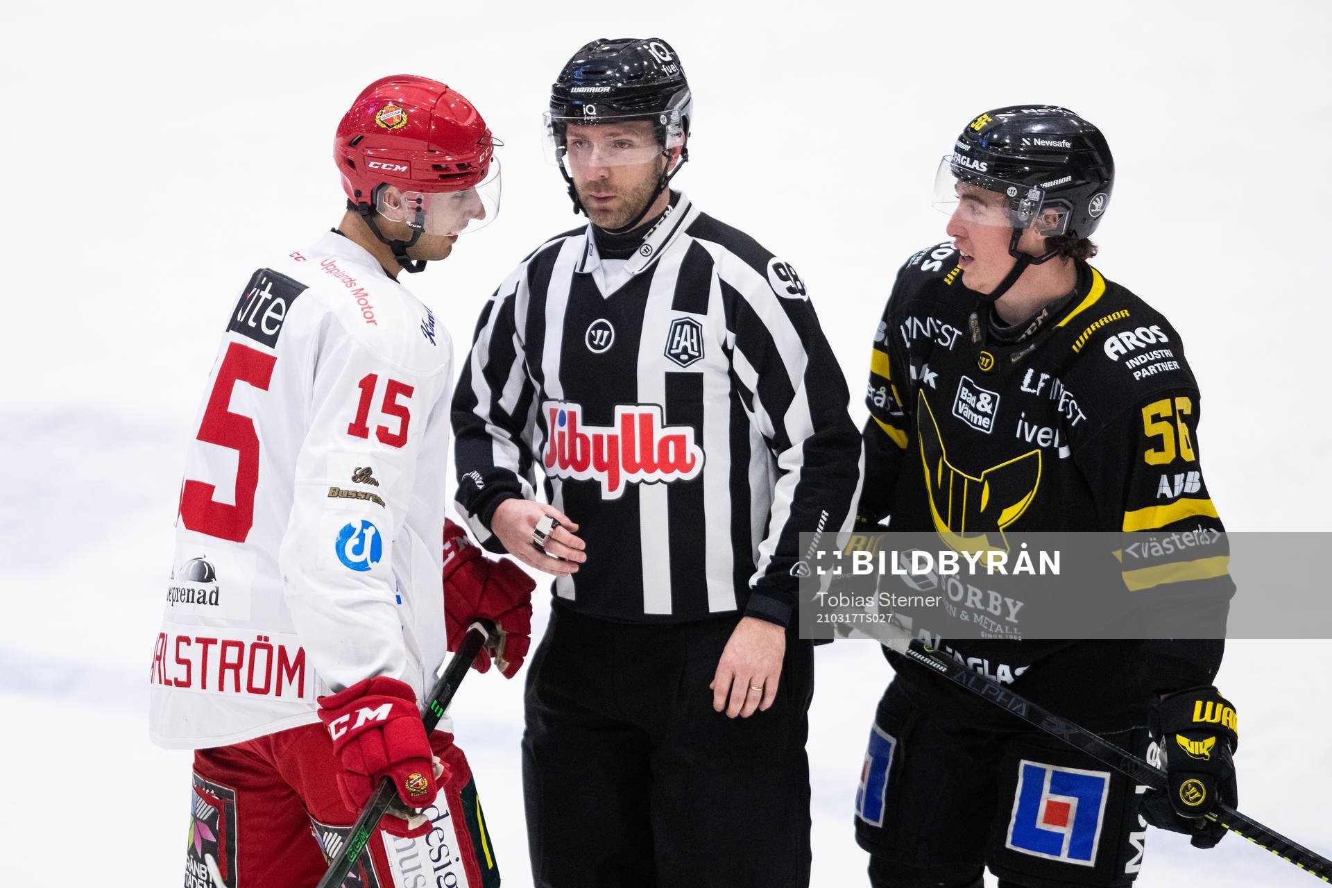 Almtunas Marcus Karlström och Västerås Alexander Lunsjö