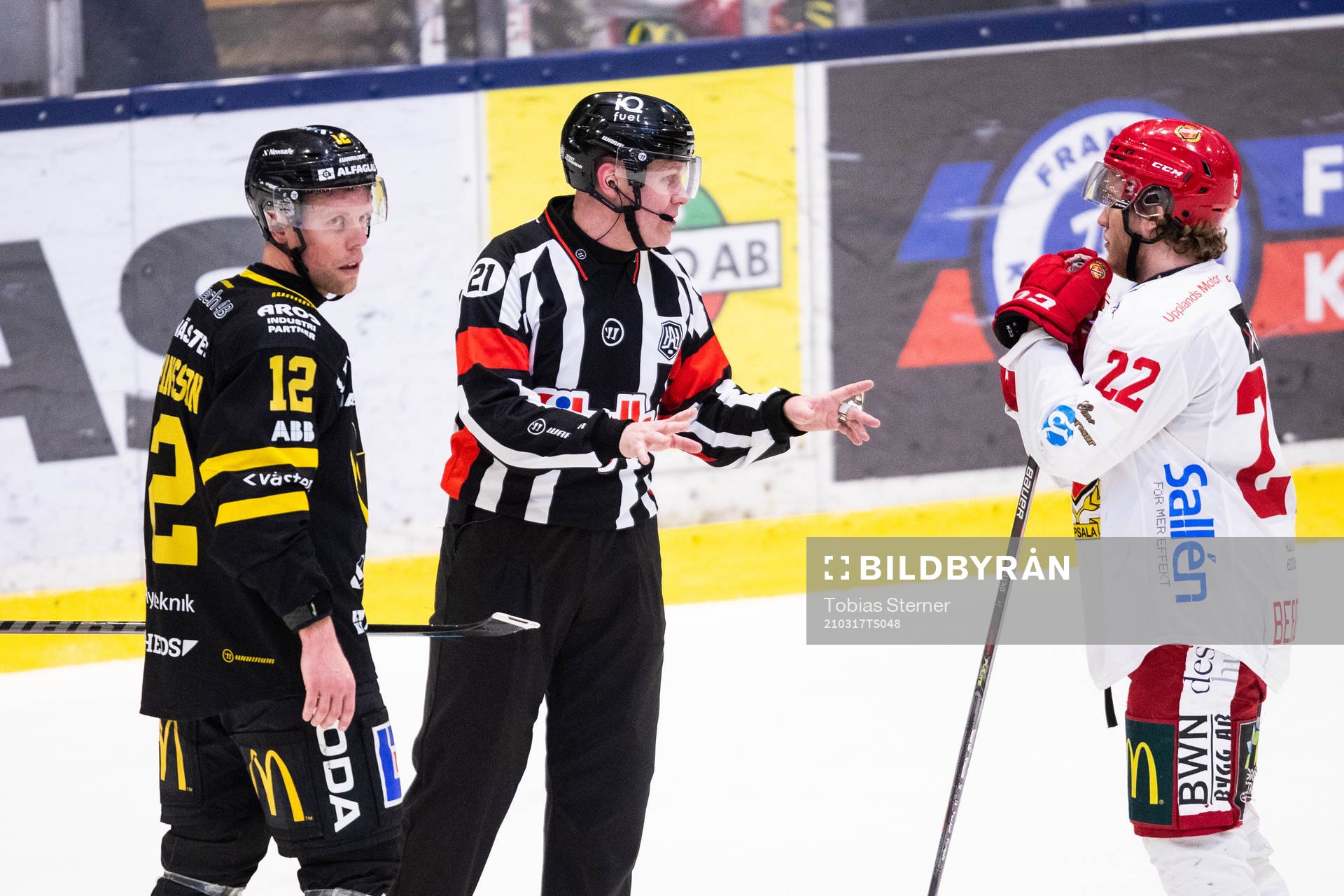 Västerås Fredrik Johansson och Almtunas Sebastian