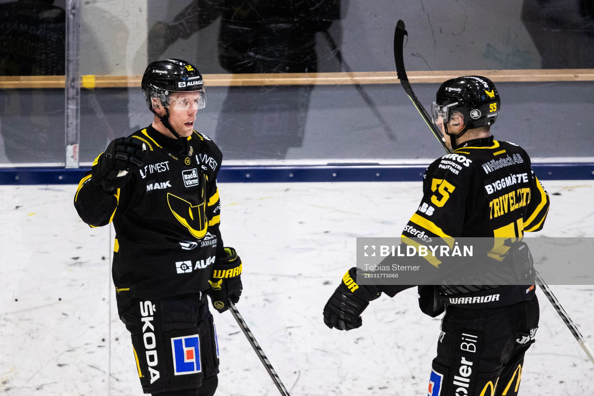 Västerås Fredrik Johansson jublar