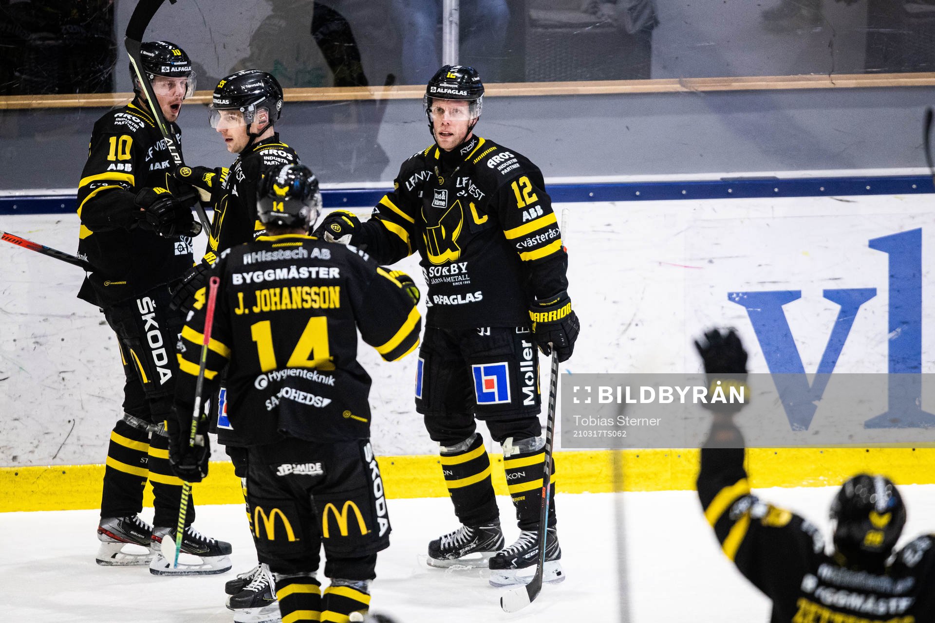 Västerås Fredrik Johansson jublar
