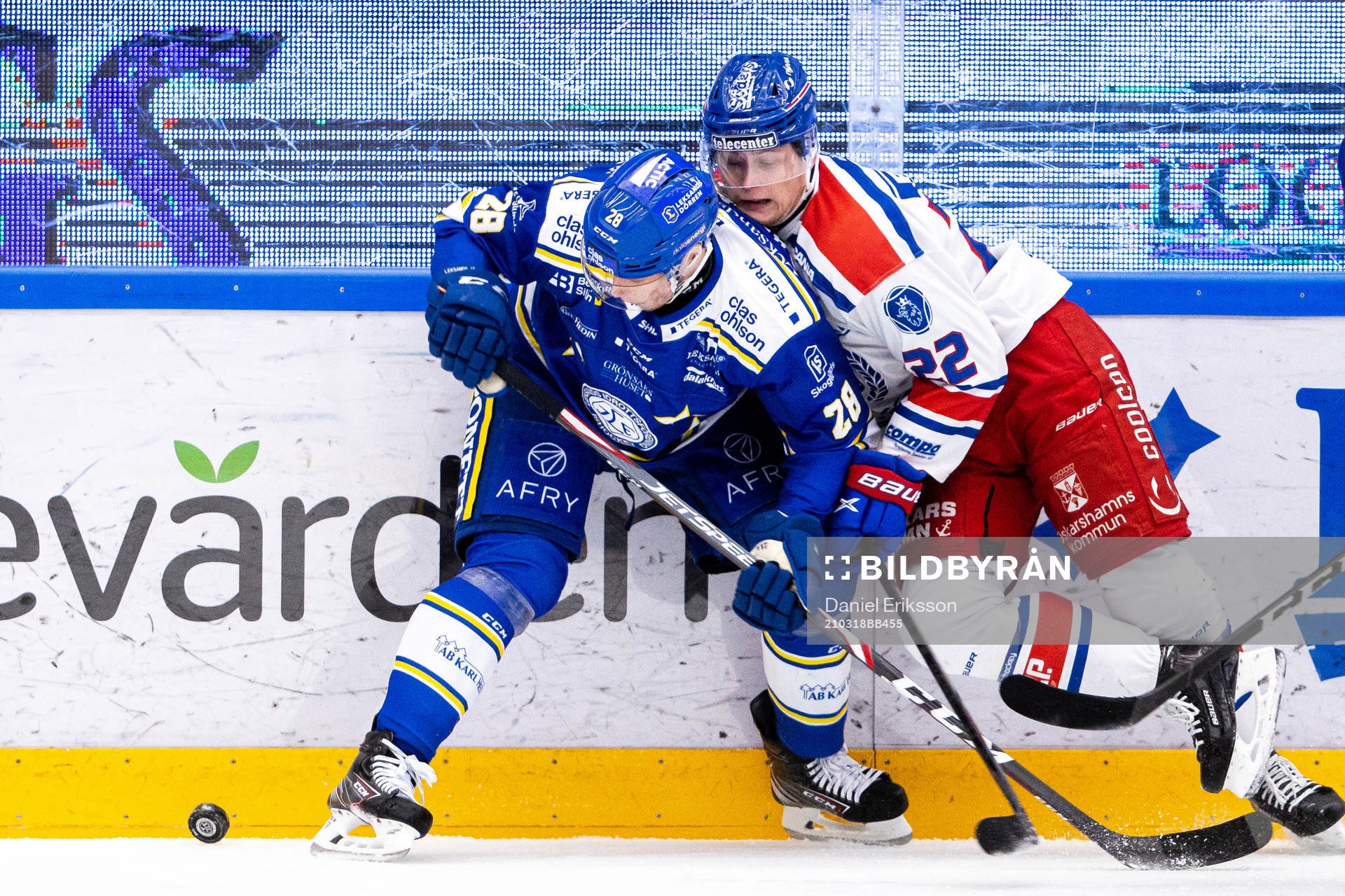 Leksands Mattias Göransson och Oskarshamns John Dahlström