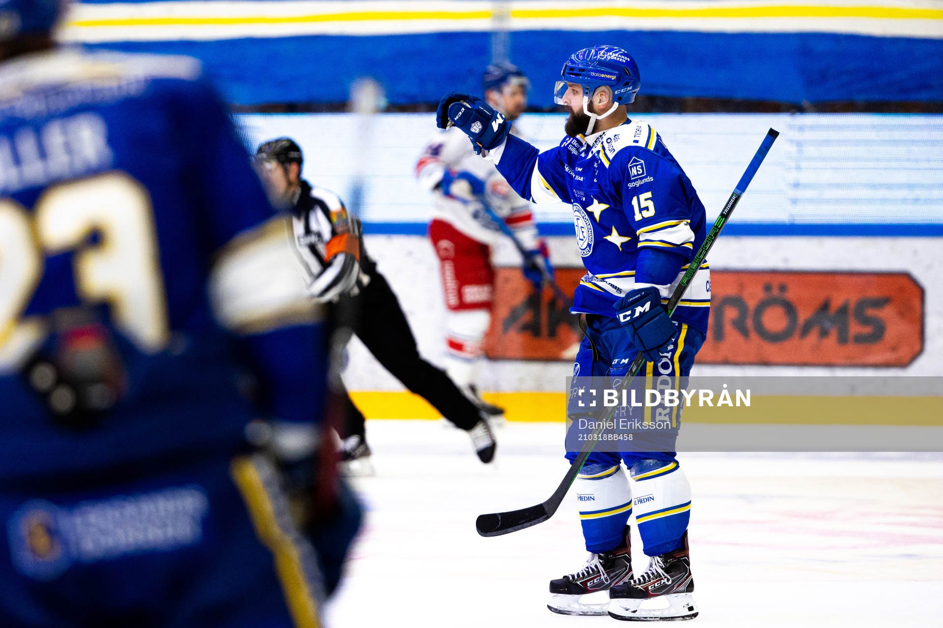 Leksands Otto Paajanen jublar