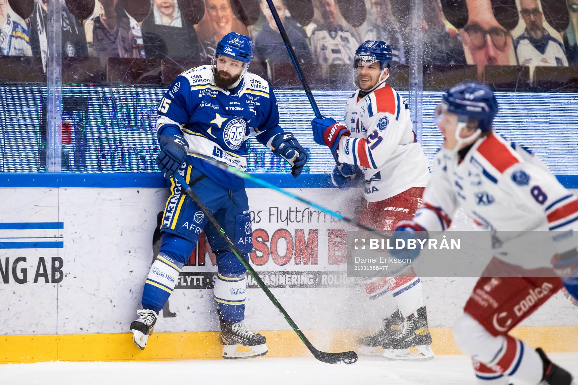 Leksands Otto Paajanen och Oskarshamns JC Lipon