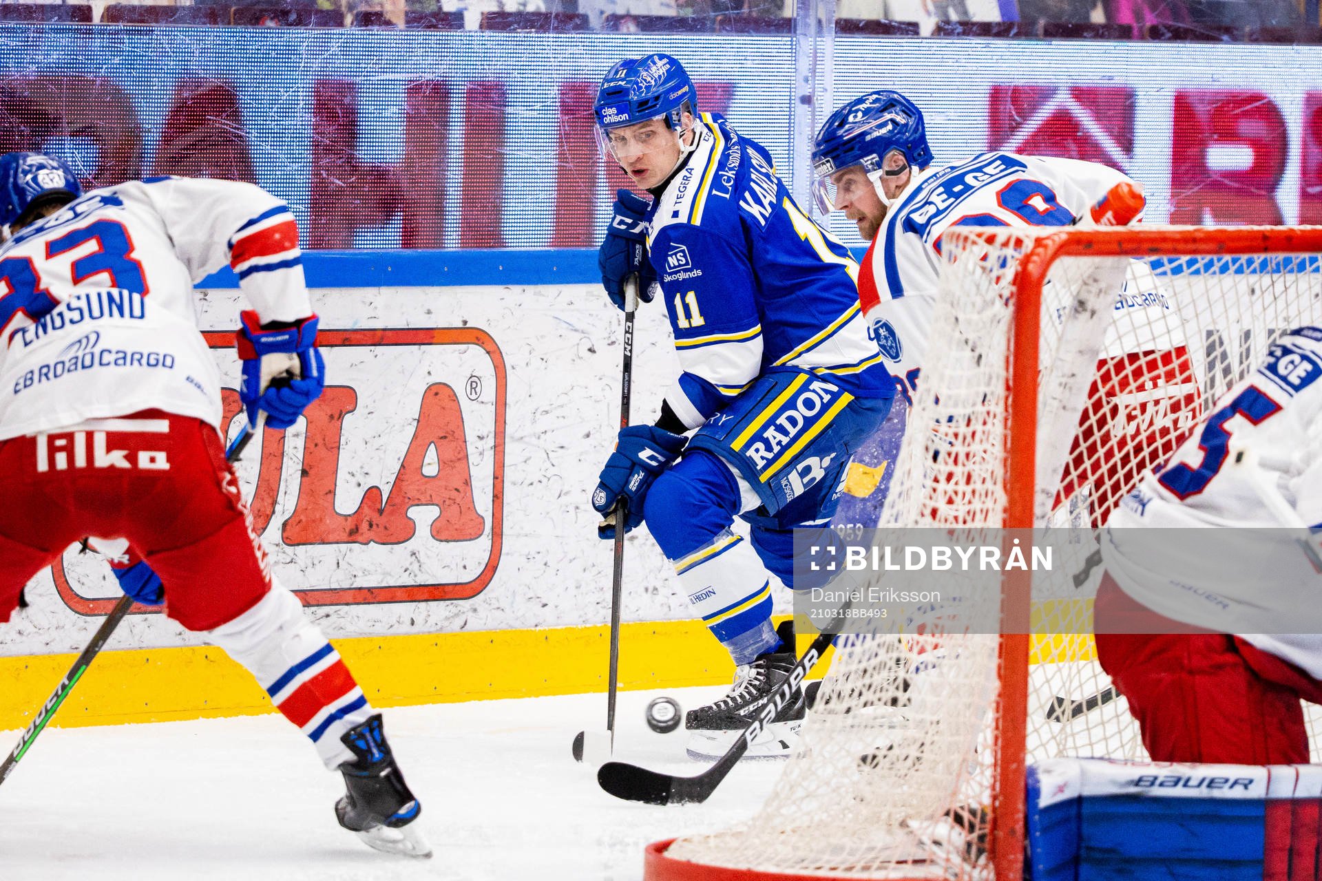 Leksands Martin Karlsson och Oskarshamns Nichlas Torp