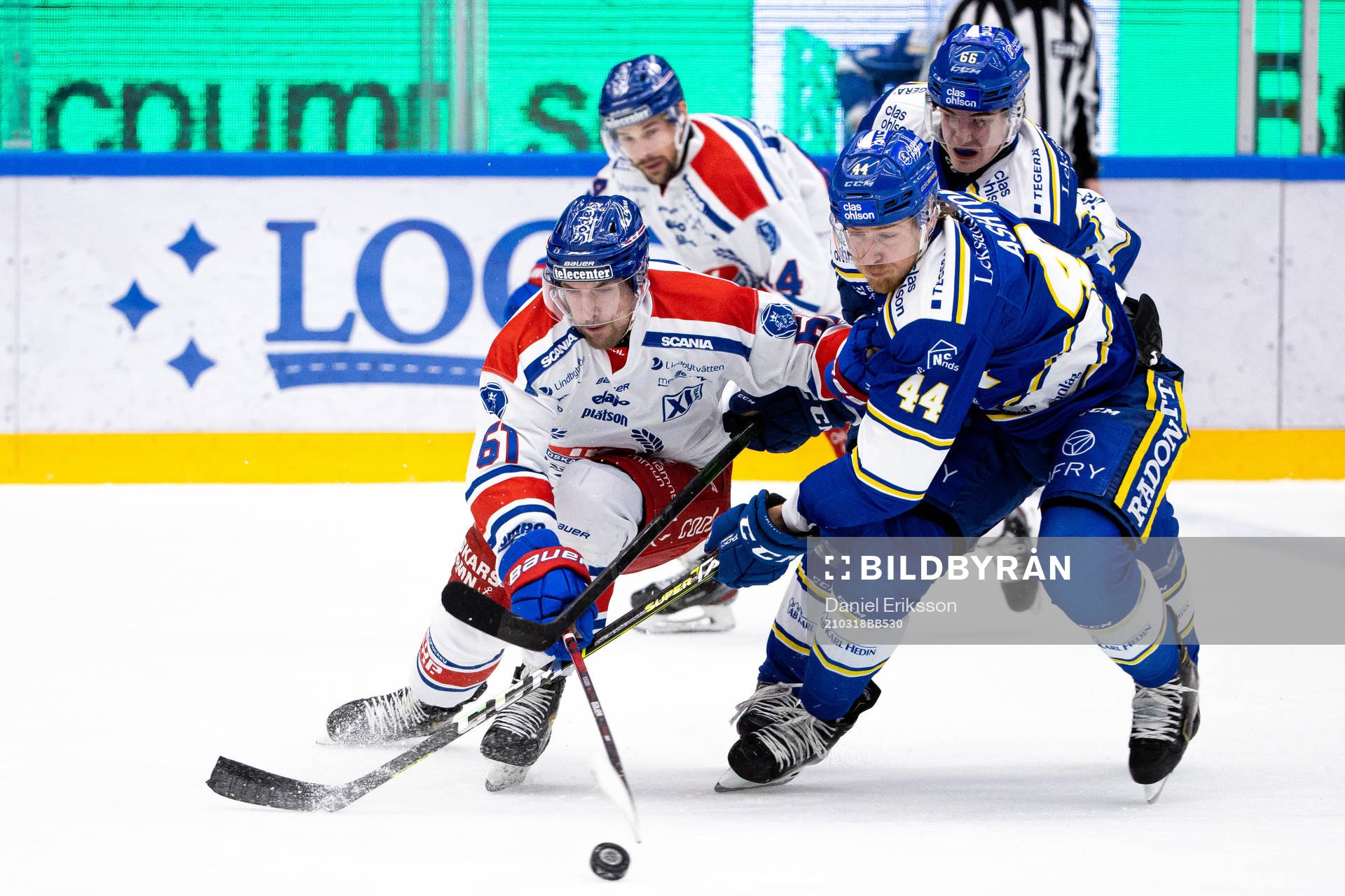 Oskarshamns Emil Wahlberg och Leksands Ashton Carter
