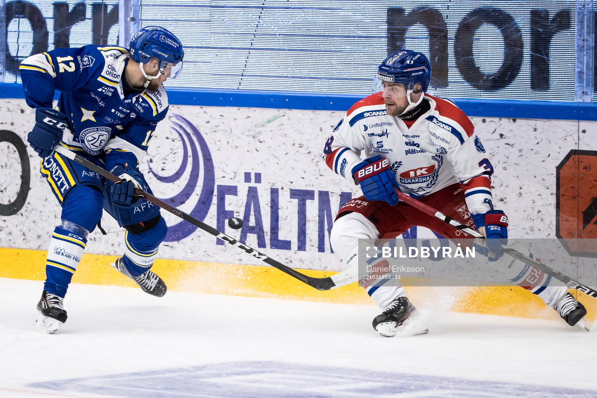 Leksands Fredrik Forsberg och Oskarshamns Nichlas Torp