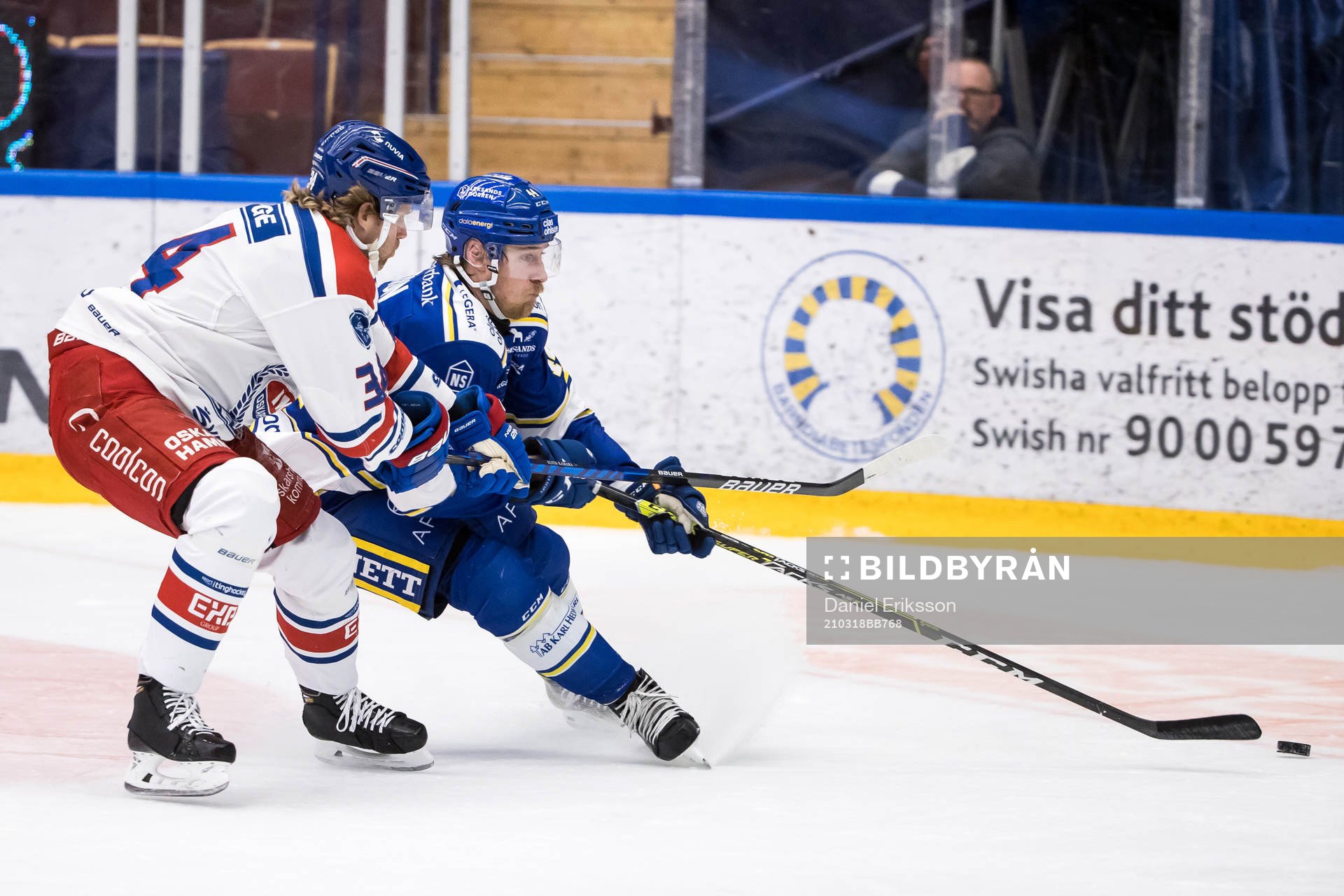Oskarshamns Philip Samuelsson och Leksands Carter Ashton