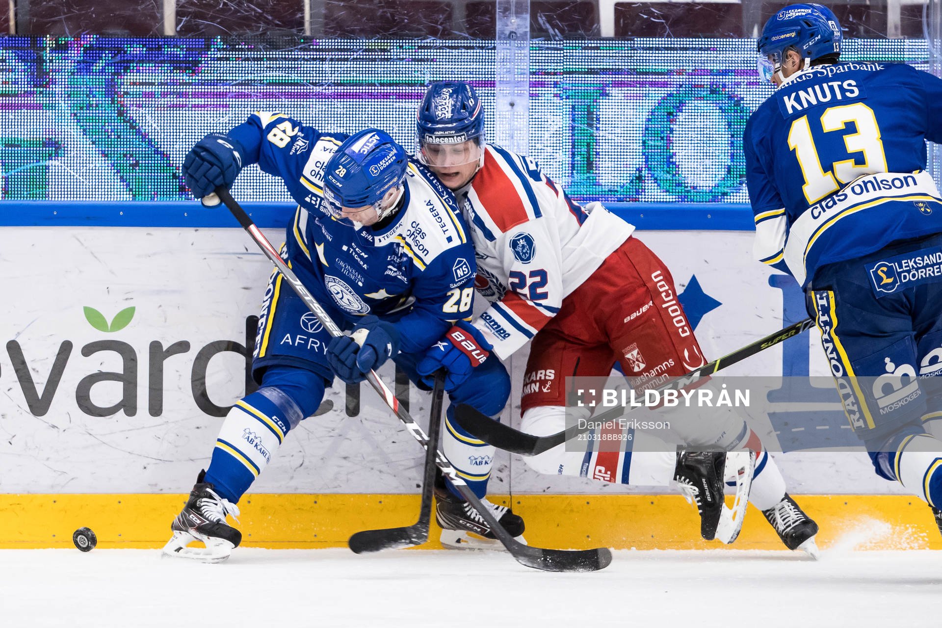 Leksands Mattias Göransson och Oskarshamns John Dahlström
