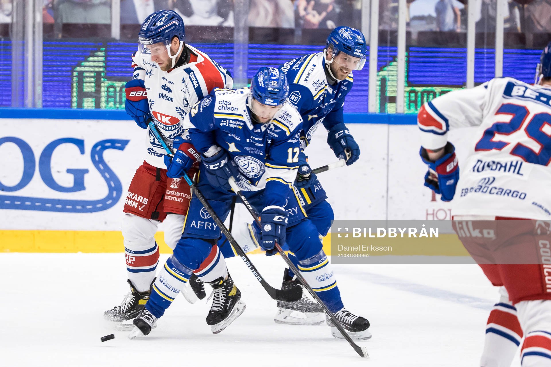 Oskarshamns Robert Sabolic och Leksands Fredrik Forsberg