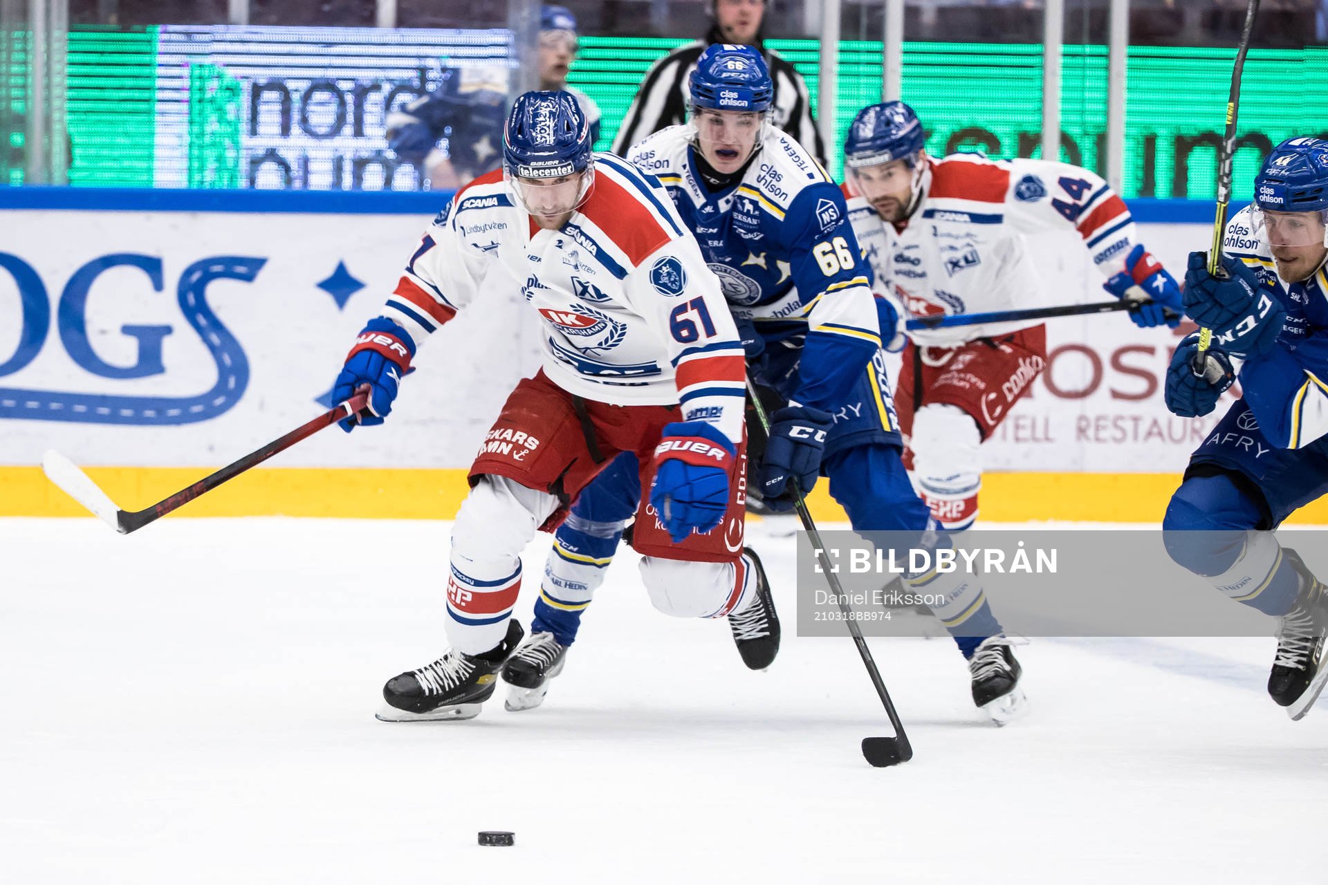 Oskarshamns Emil Wahlberg och Leksands Nils Åman