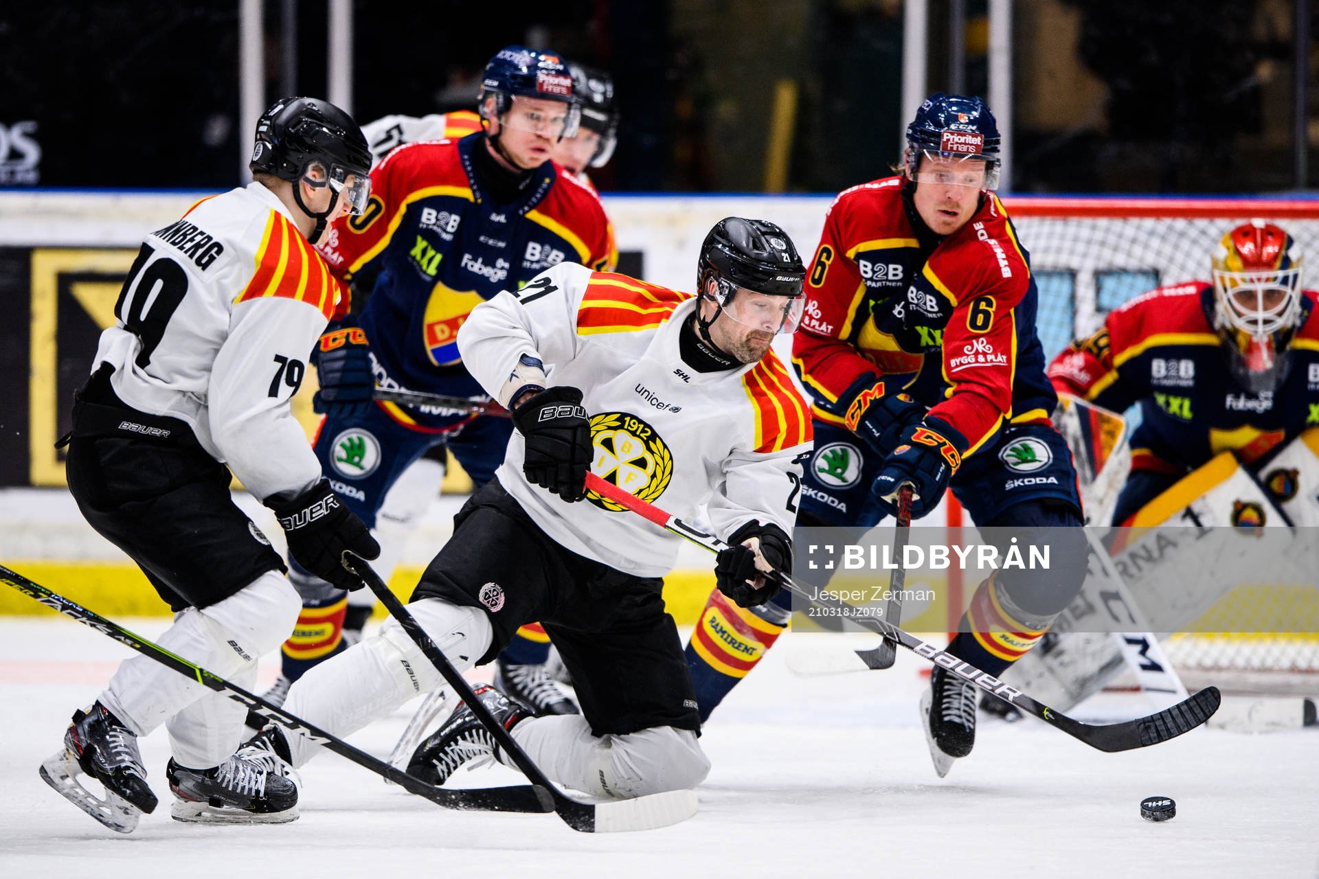 Brynäs Patrik Berglund och Djurgårdens Ryan Stoa