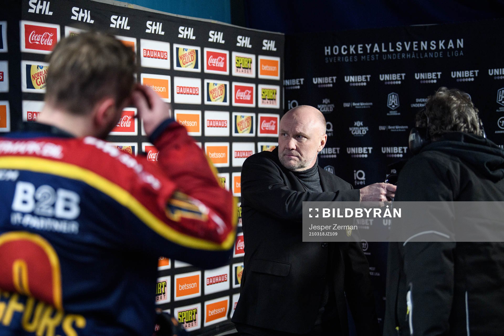 Brynäs tränare Peter Andersson