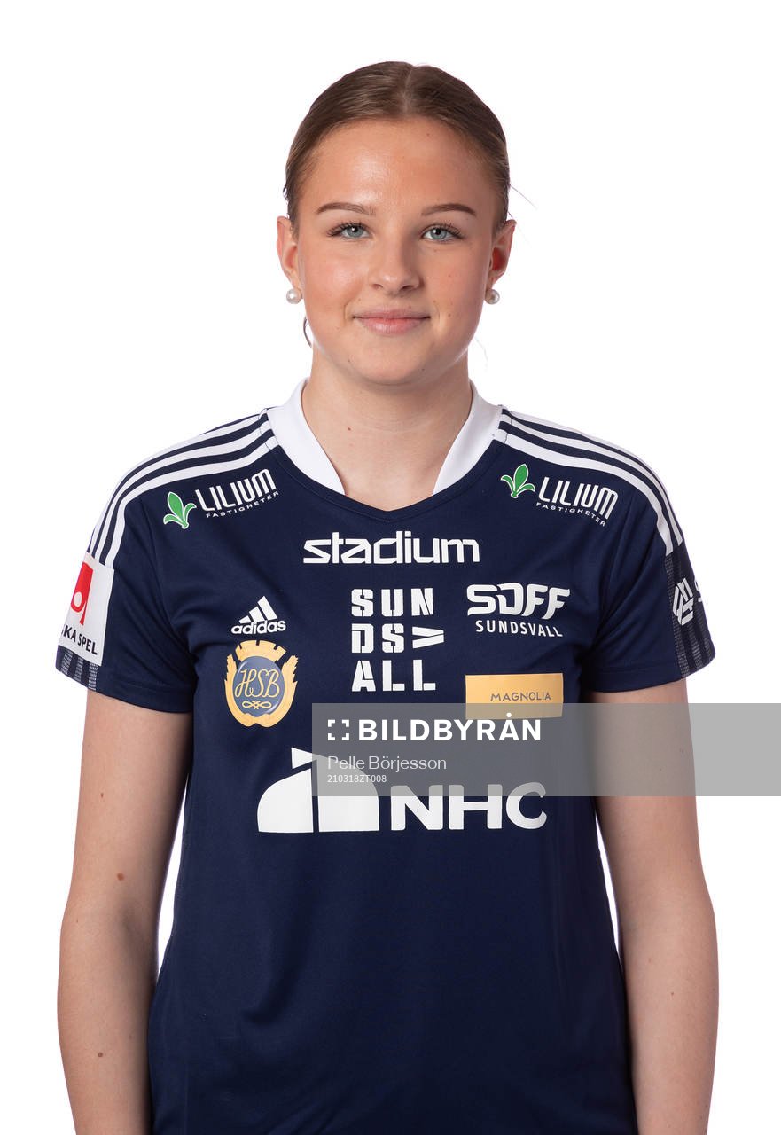 Sundsvalls Frida Olsson poserar för ett porträtt den 18 mars 2021 i Sundsvall.